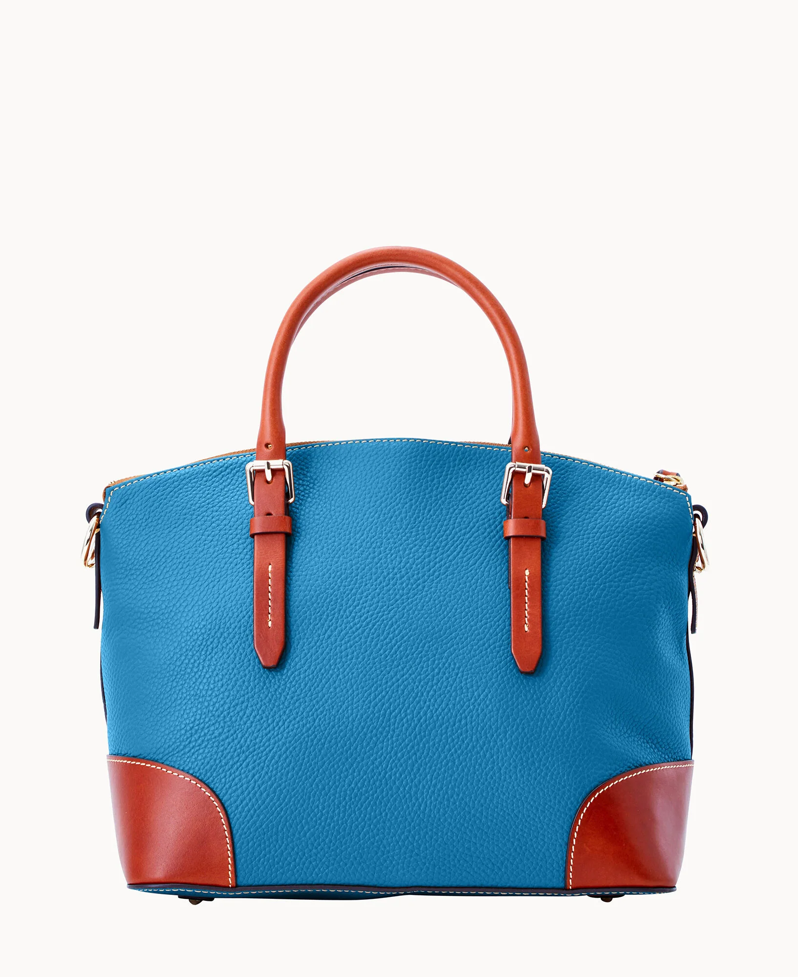 Pebble Grain Domed Satchel - Image 93