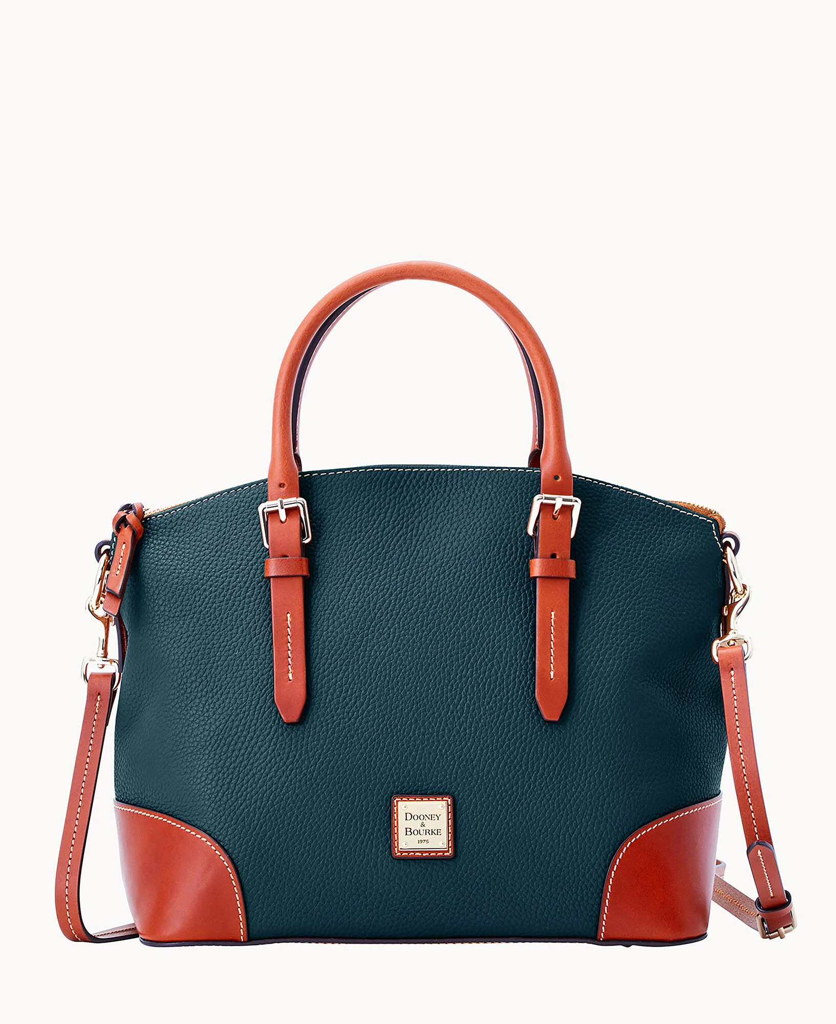 Pebble Grain Domed Satchel - Image 95