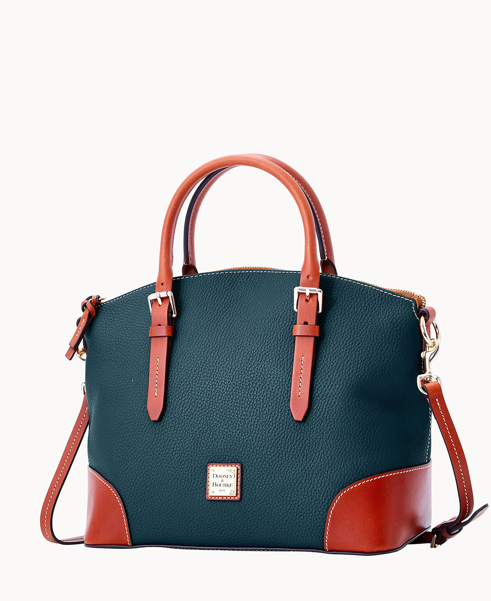 Pebble Grain Domed Satchel - Image 96