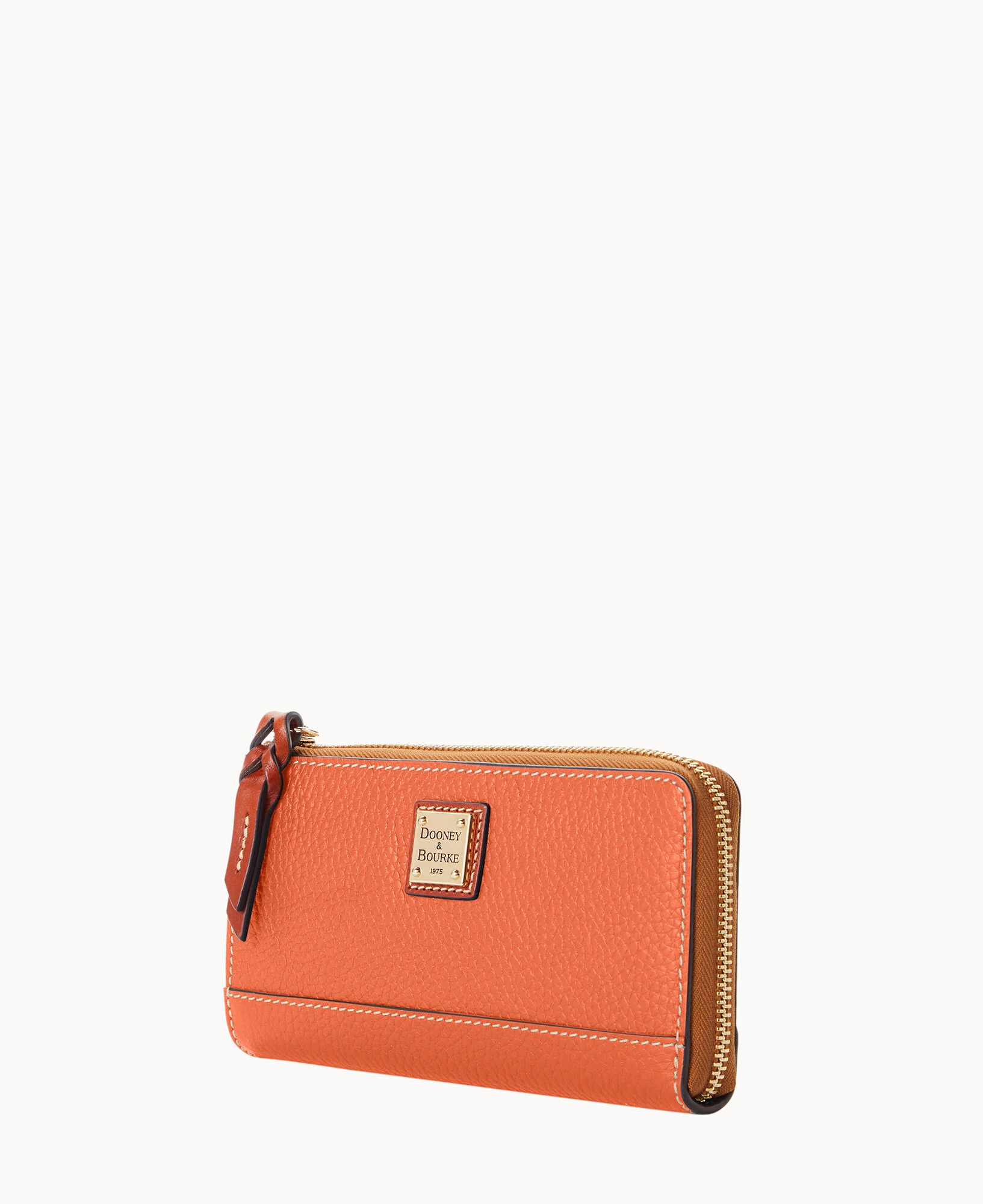 Pebble Grain Folded Zip Wristlet - Image 35