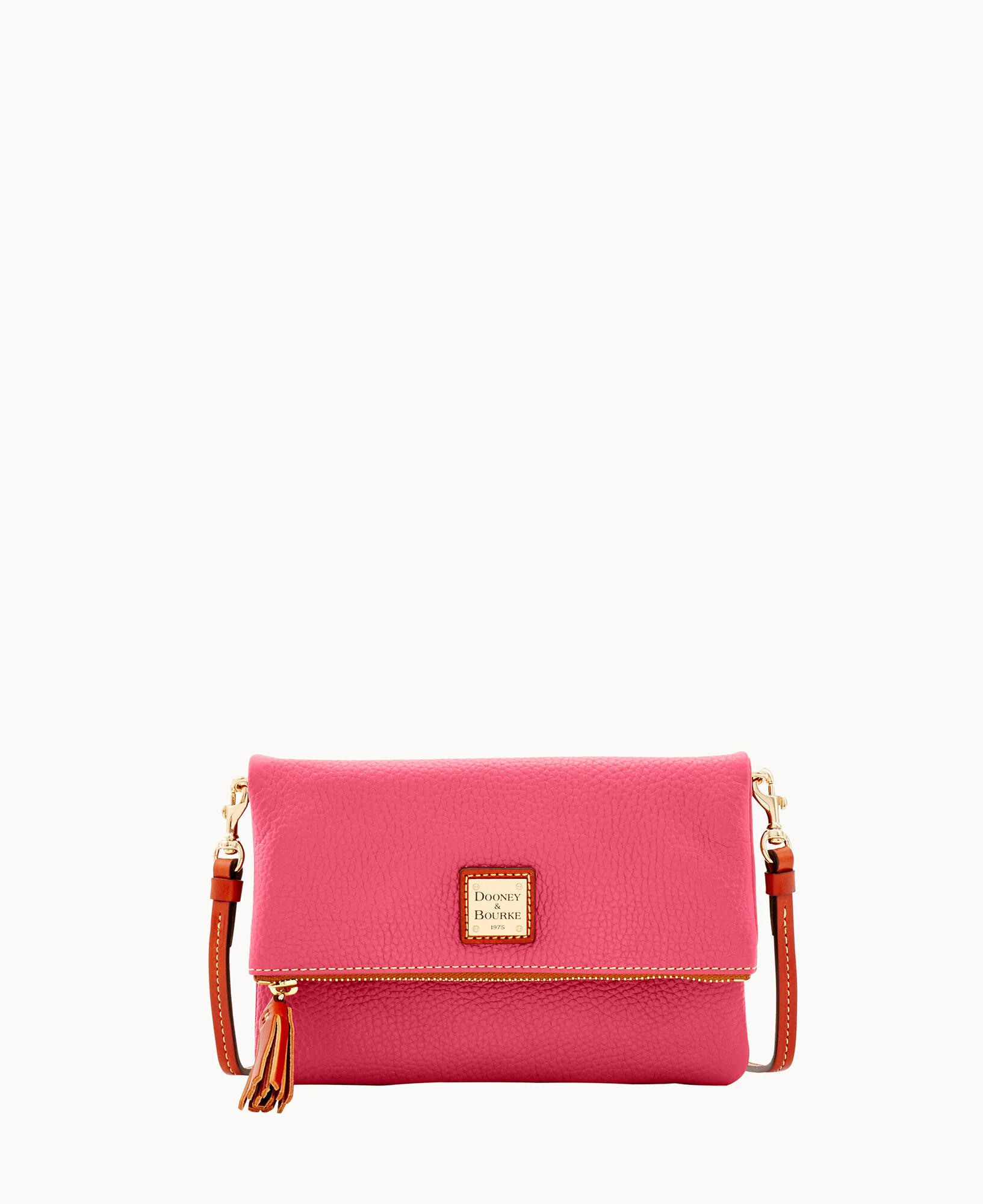 Pebble Grain Foldover Zip Crossbody - Image 101