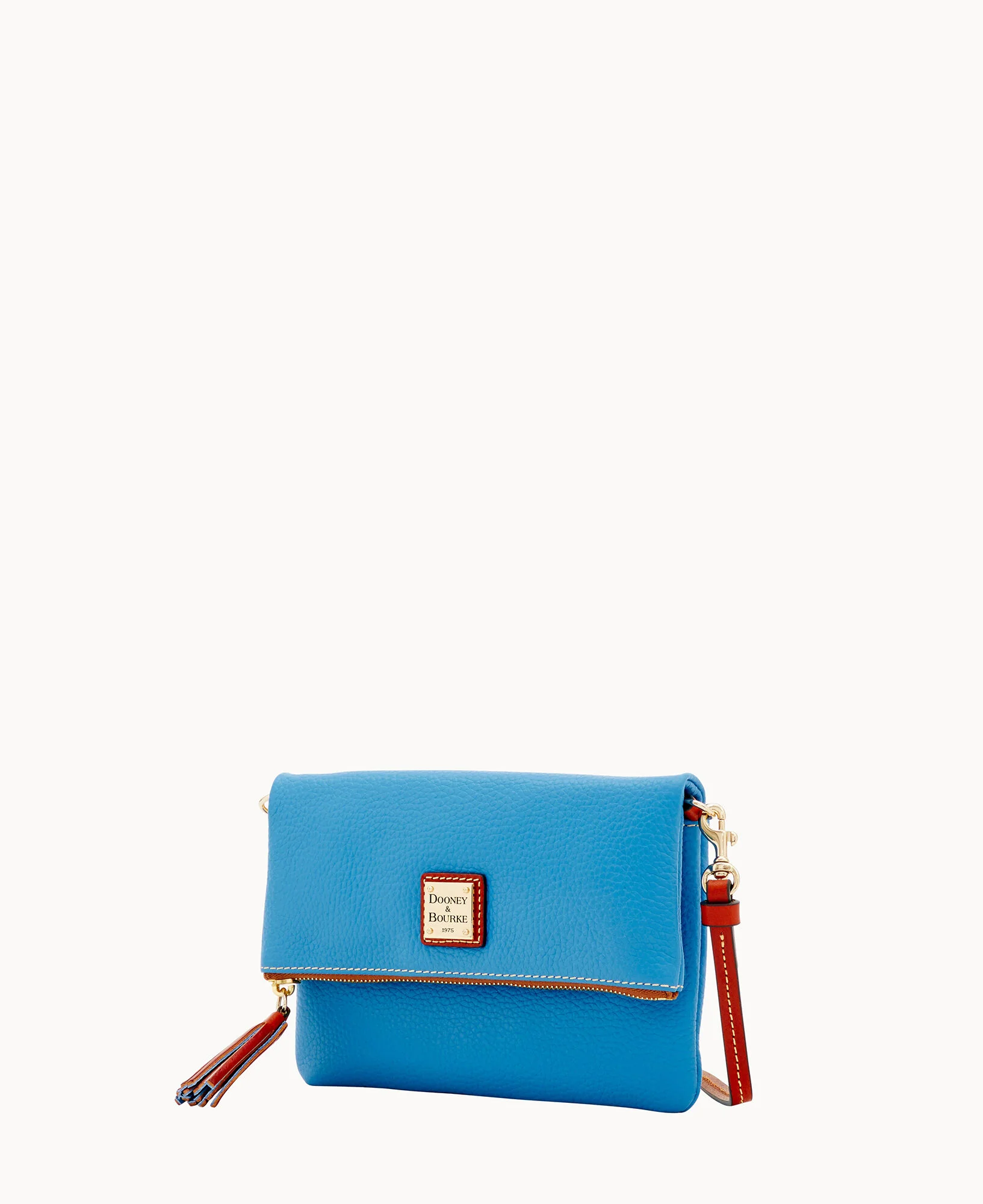 Pebble Grain Foldover Zip Crossbody - Image 77
