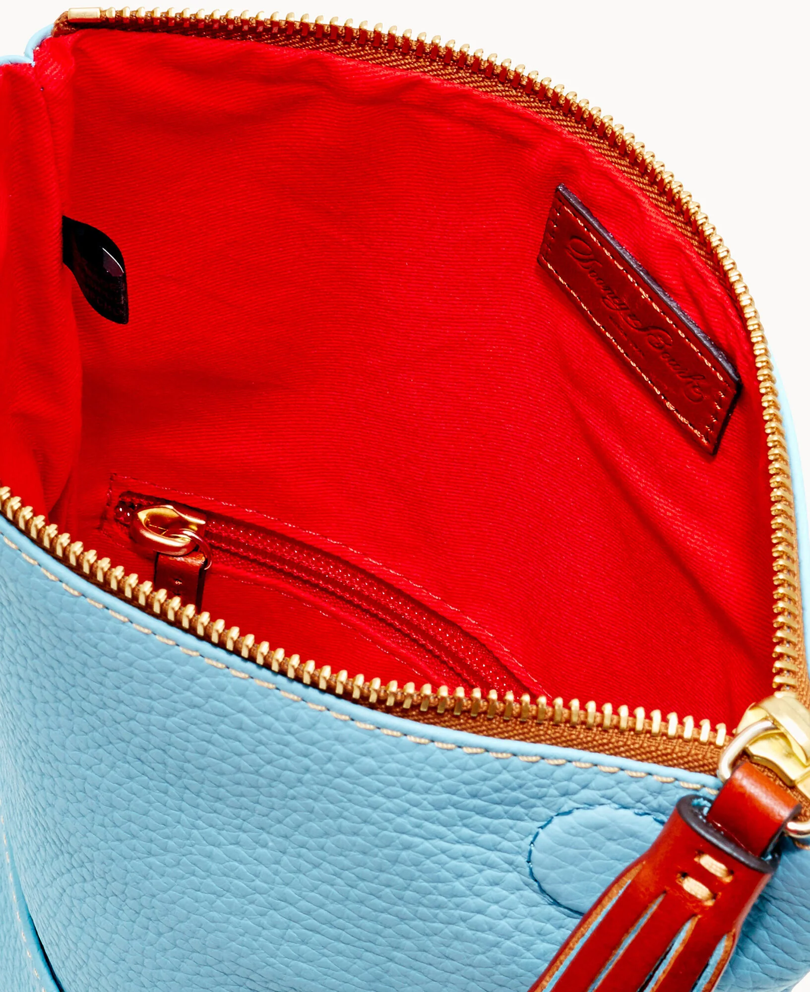 Pebble Grain Foldover Zip Crossbody - Image 88