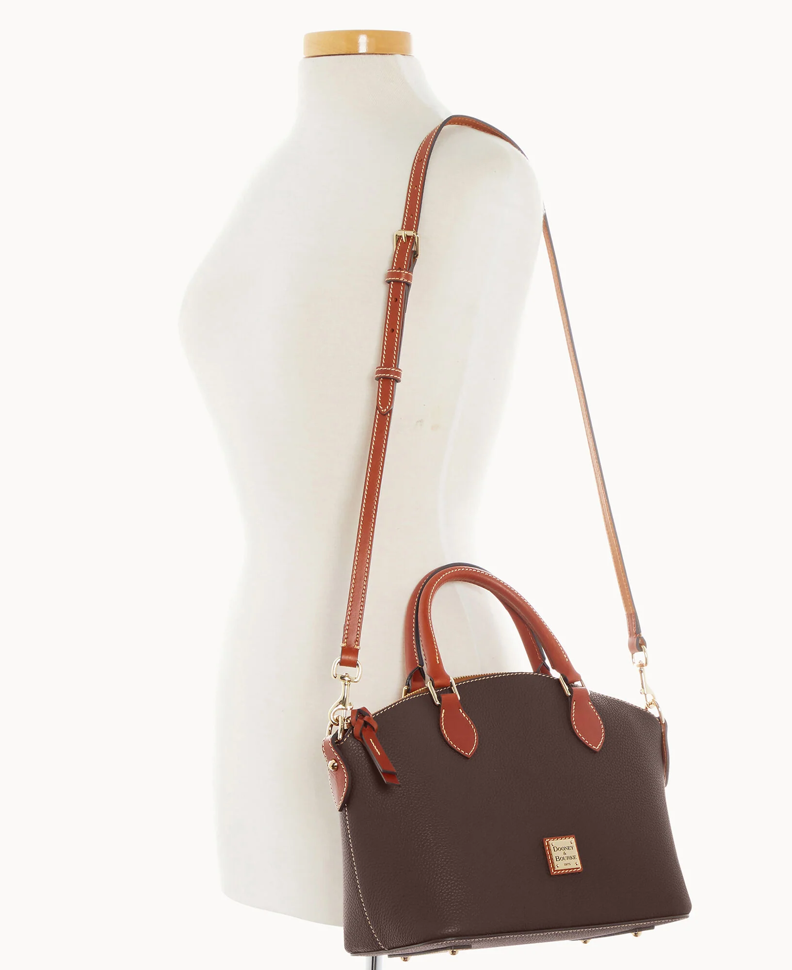 Pebble Grain Geena Satchel - Image 106