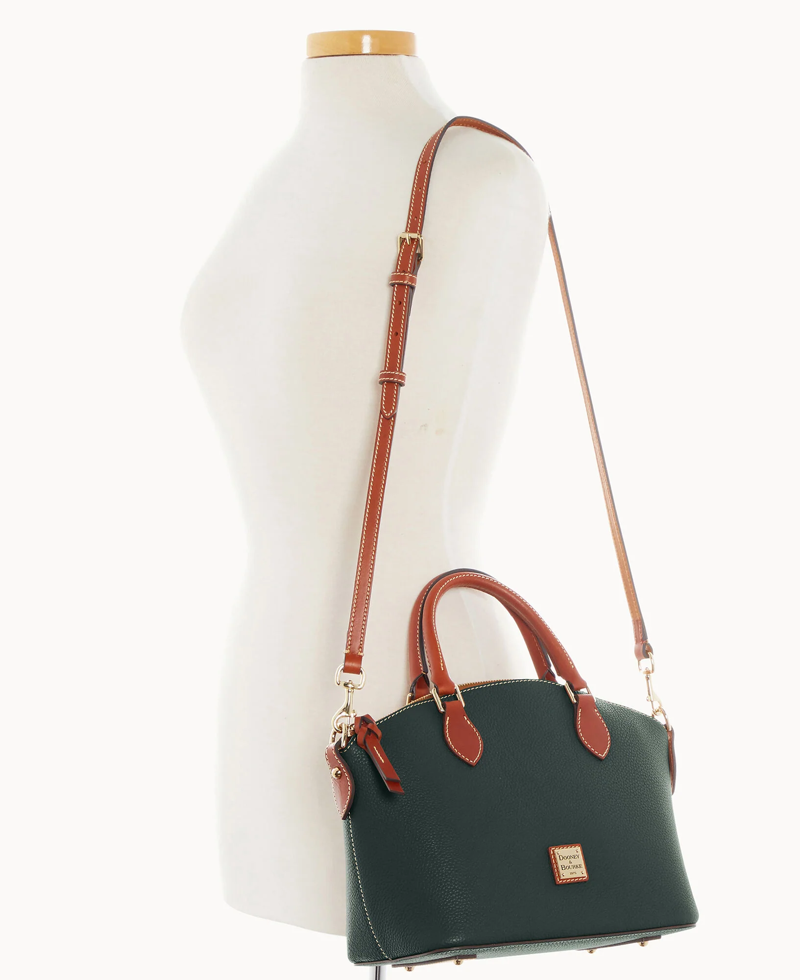 Pebble Grain Geena Satchel - Image 114