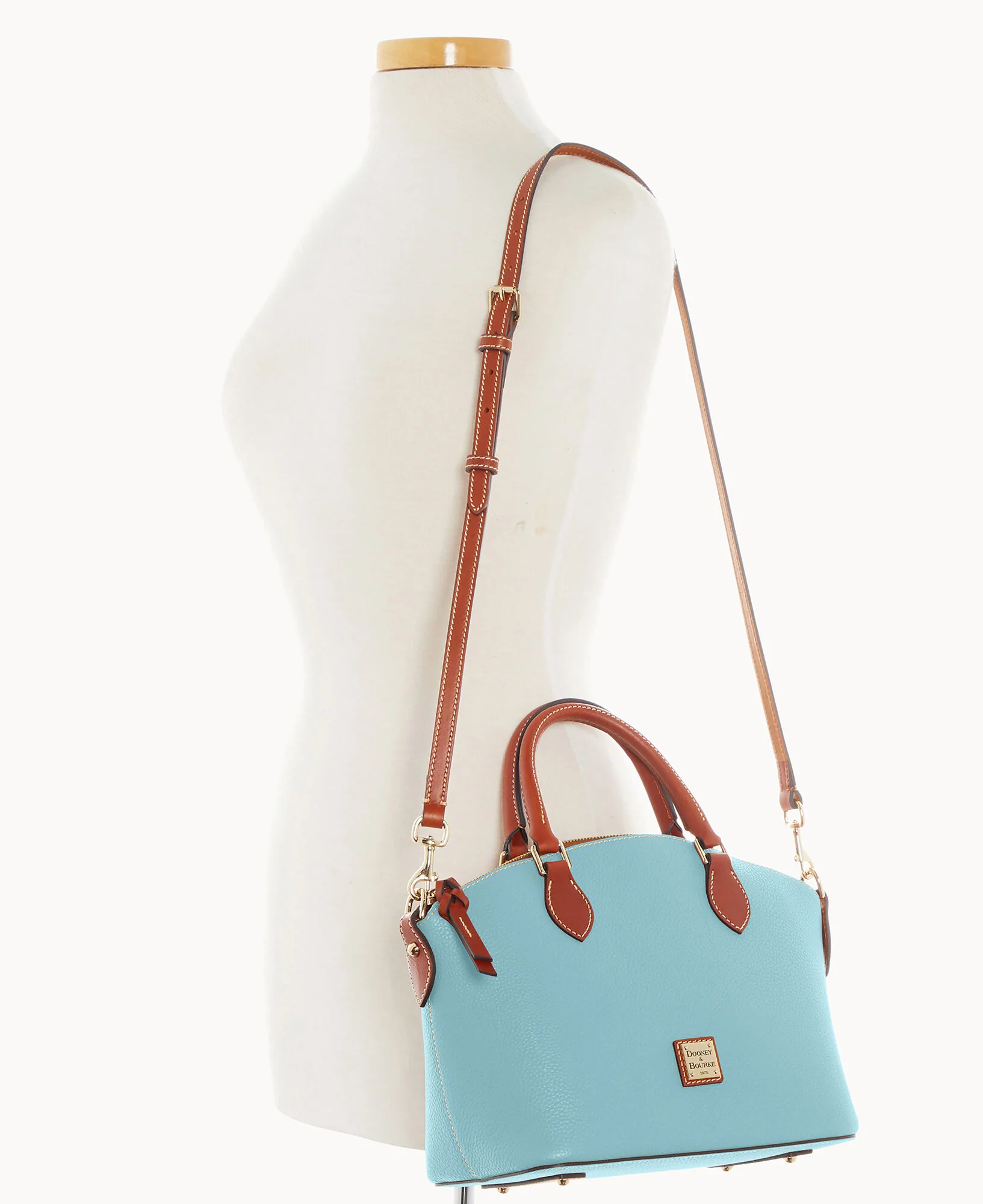 Pebble Grain Geena Satchel - Image 127
