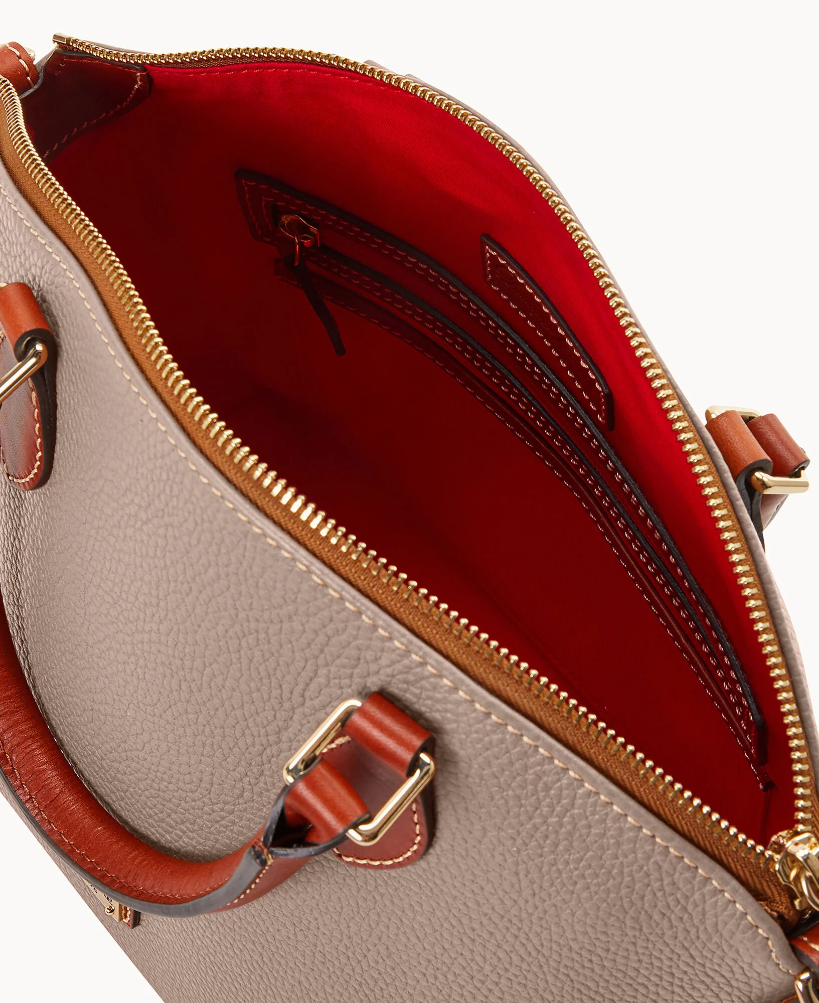 Pebble Grain Geena Satchel - Image 129