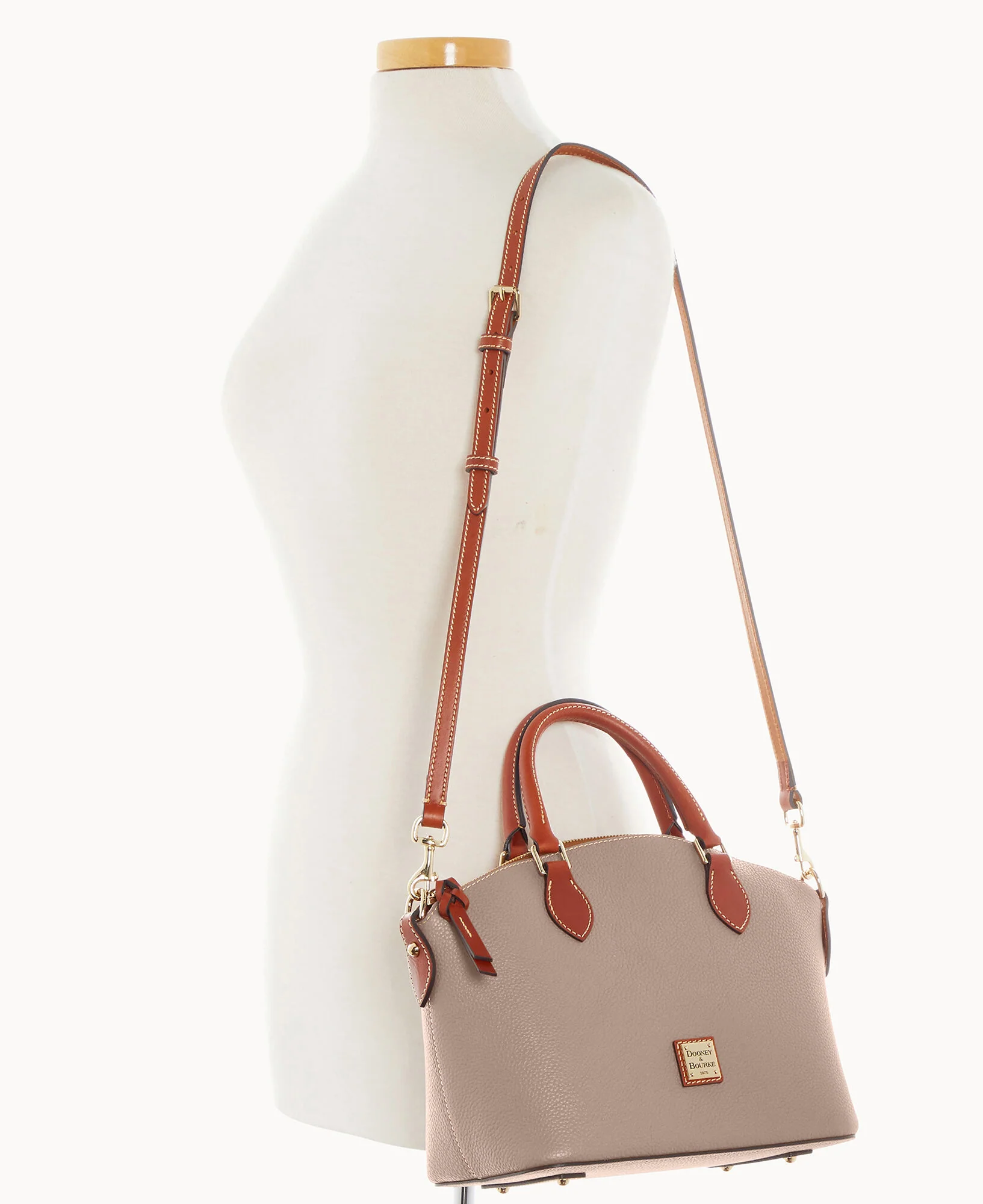 Pebble Grain Geena Satchel - Image 130