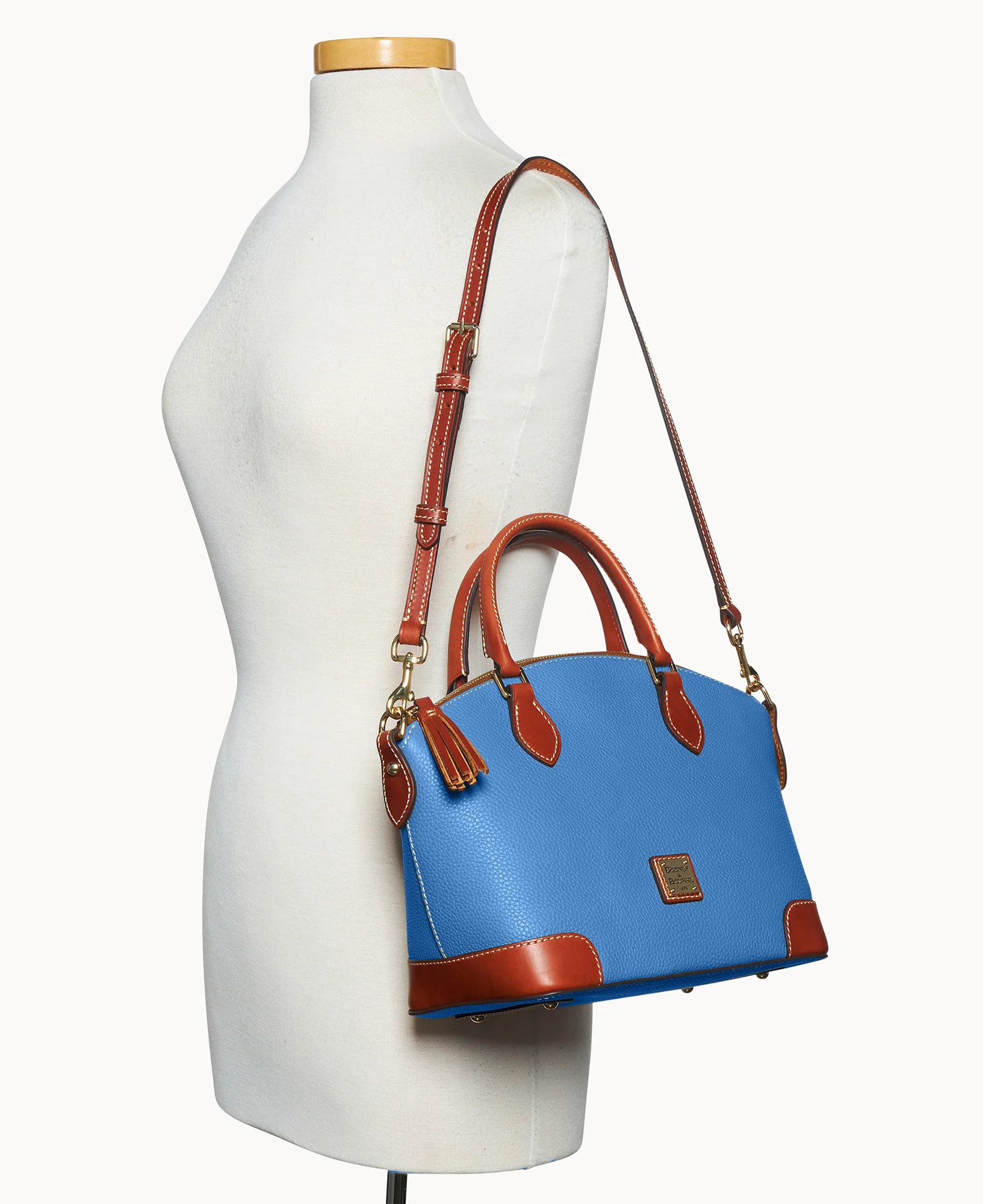 Pebble Grain Geena Satchel - Image 68