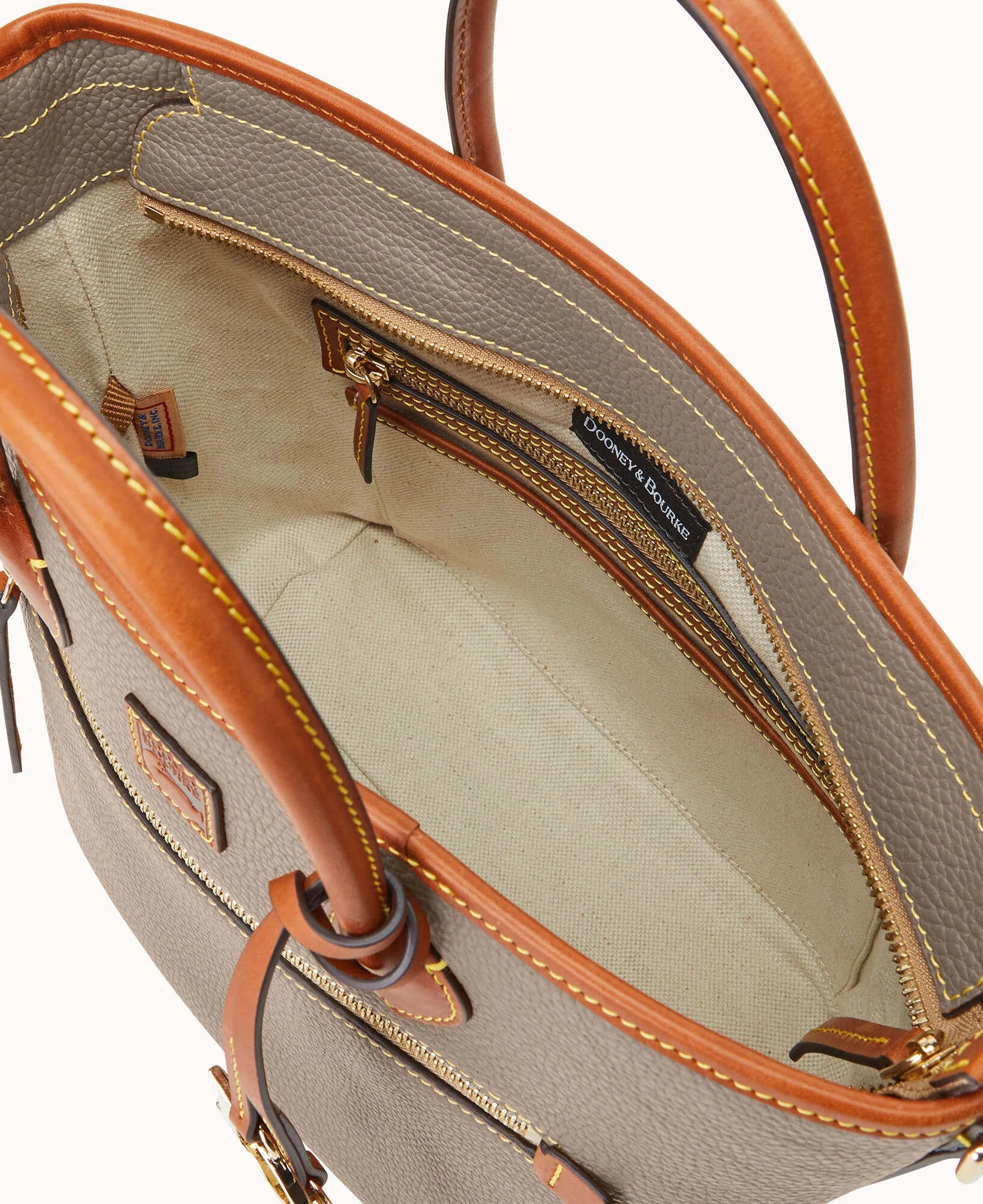 Pebble Grain Handle Tote - Image 22