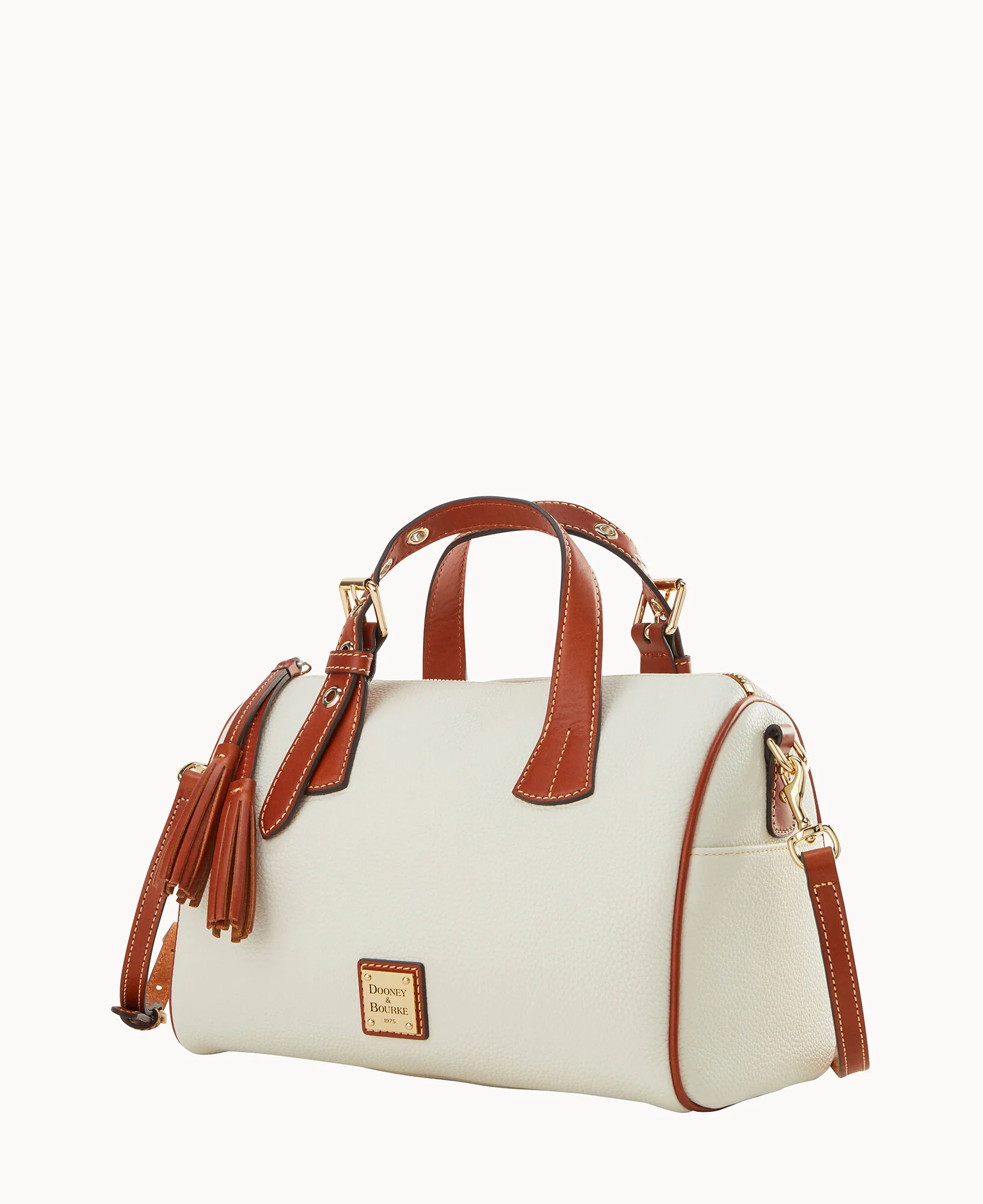 Pebble Grain Kendra Satchel - Image 20