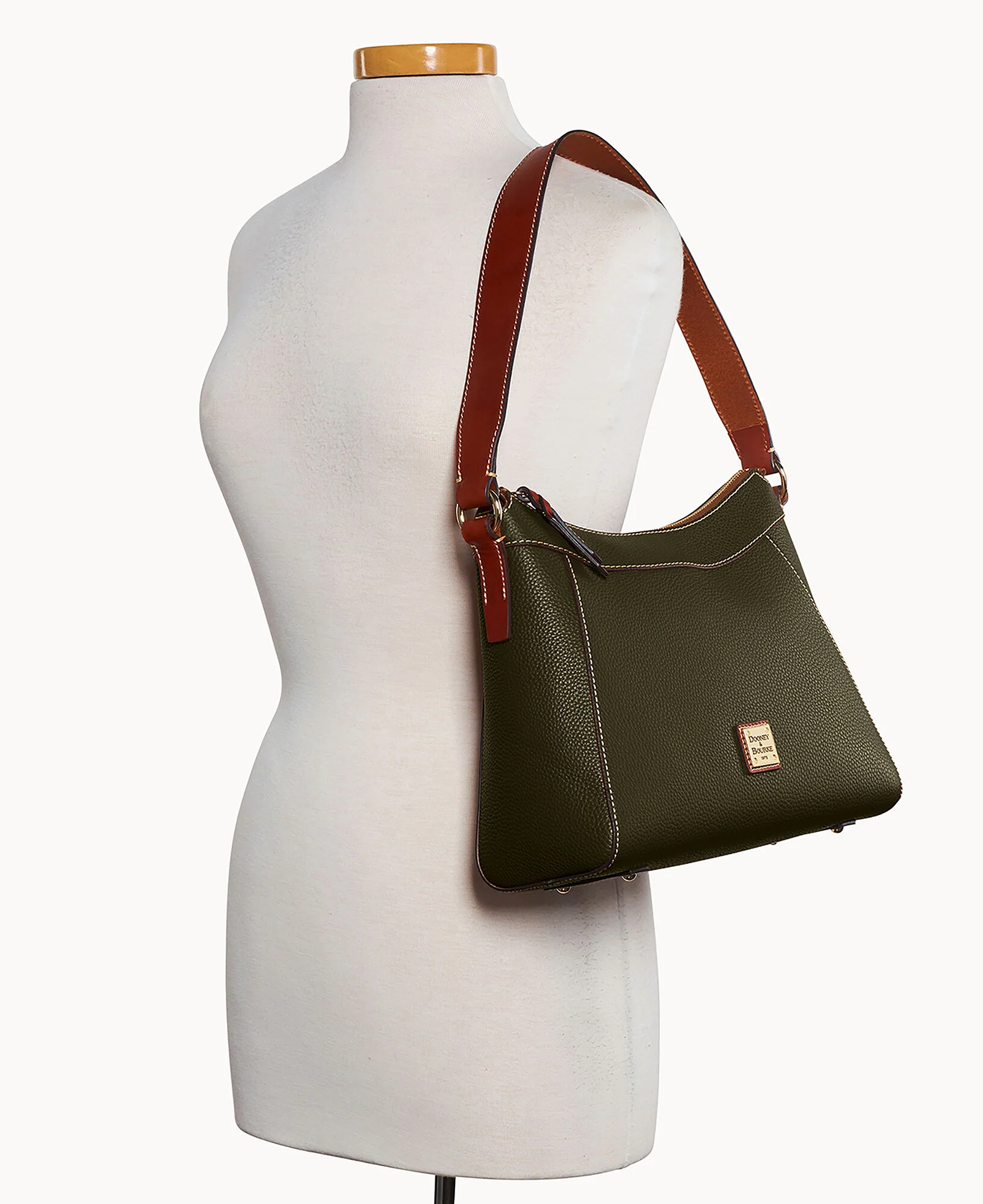 Pebble Grain Large Cassia Hobo - Image 44