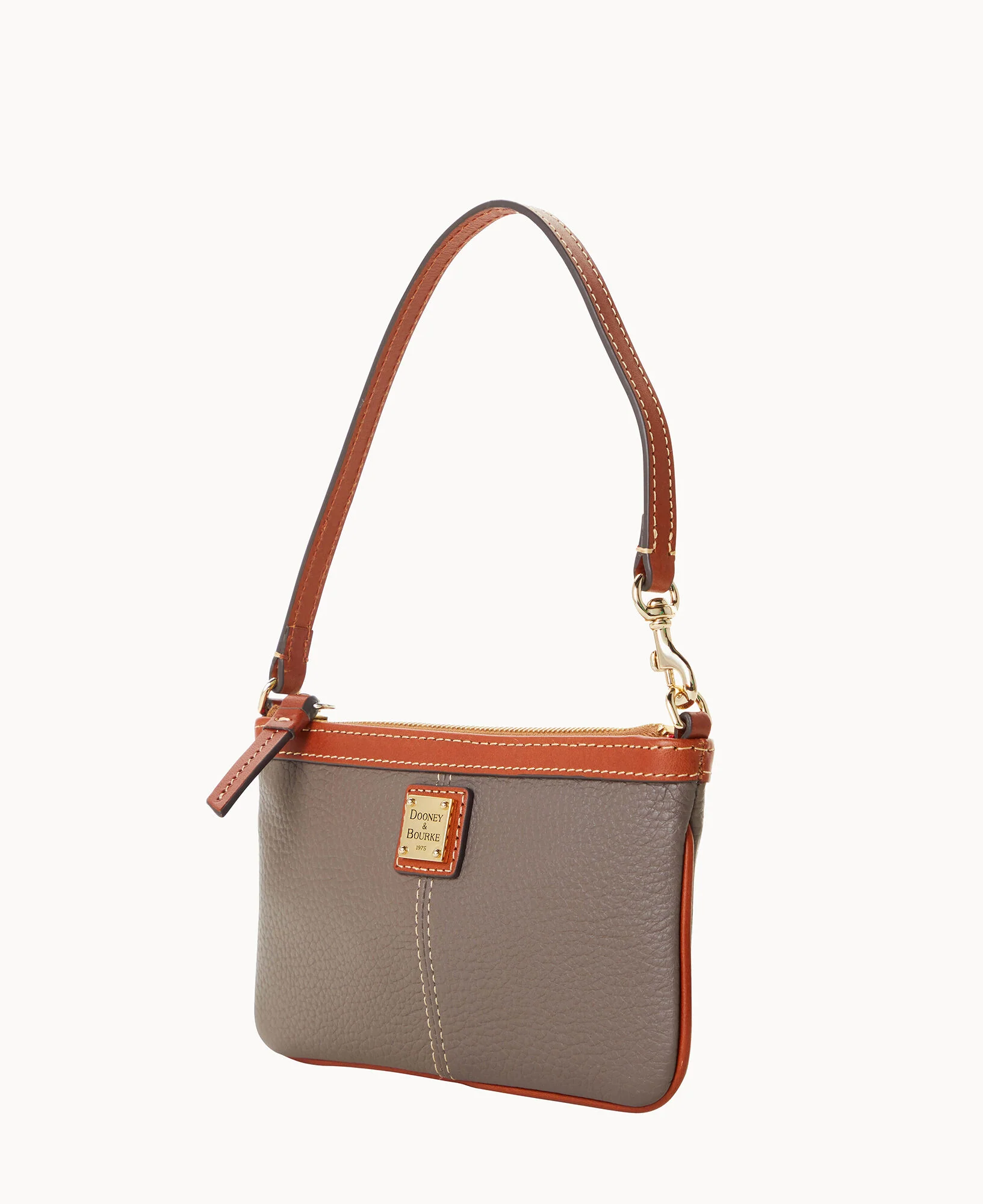 Pebble Grain Large Slim Wristlet - Image 33