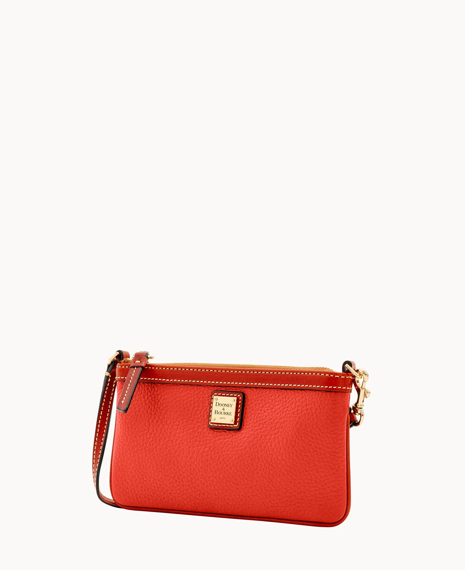 Pebble Grain Large Slim Wristlet - Image 34