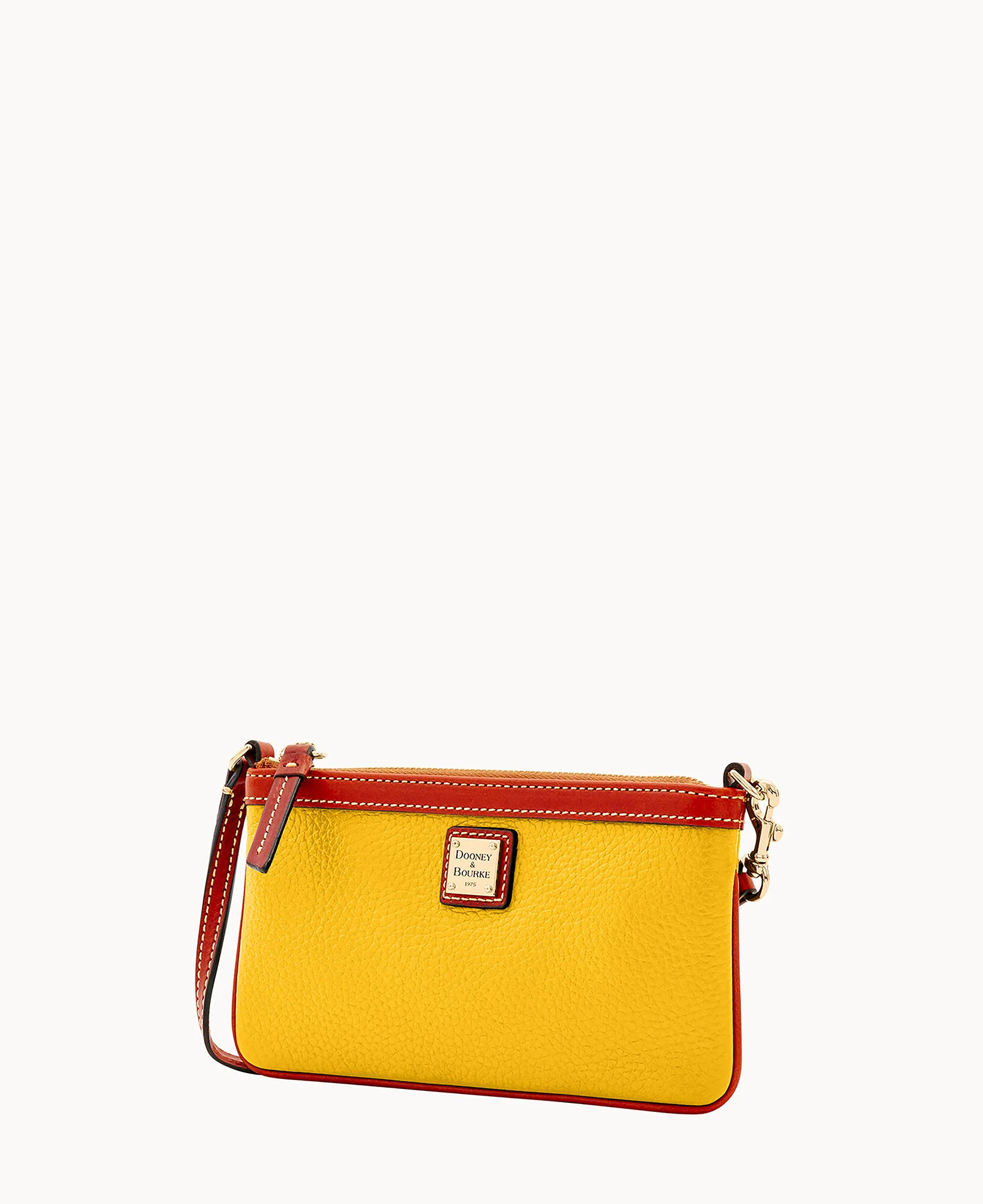 Pebble Grain Large Slim Wristlet - Image 53