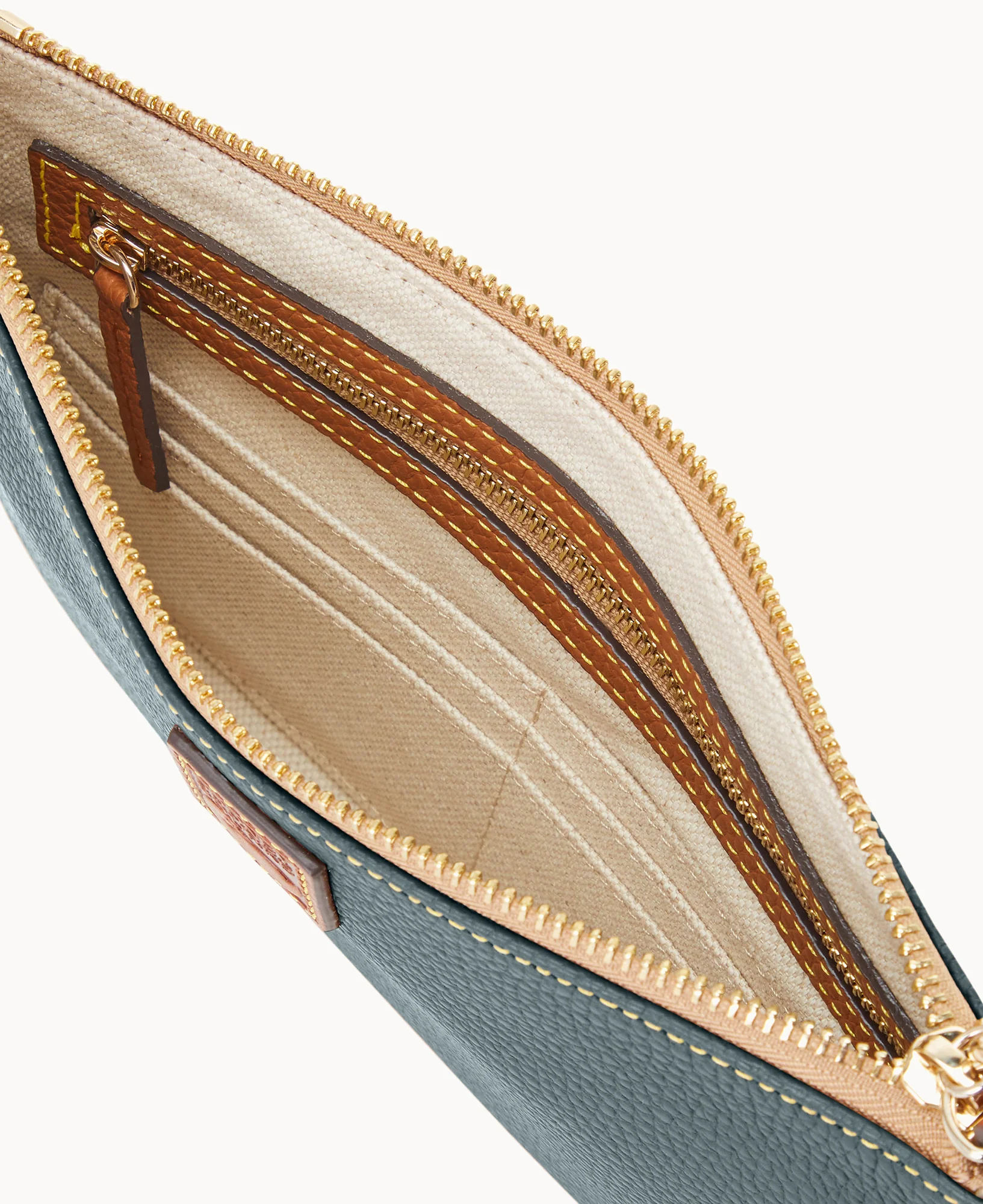 Pebble Grain Large Wristlet - Image 19