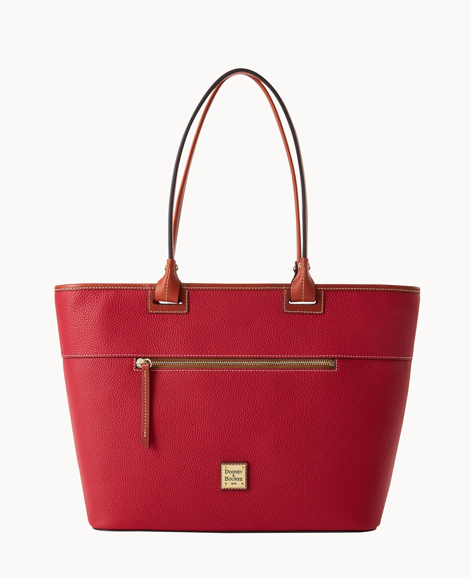 Pebble Grain Large Zip Tote - Image 31
