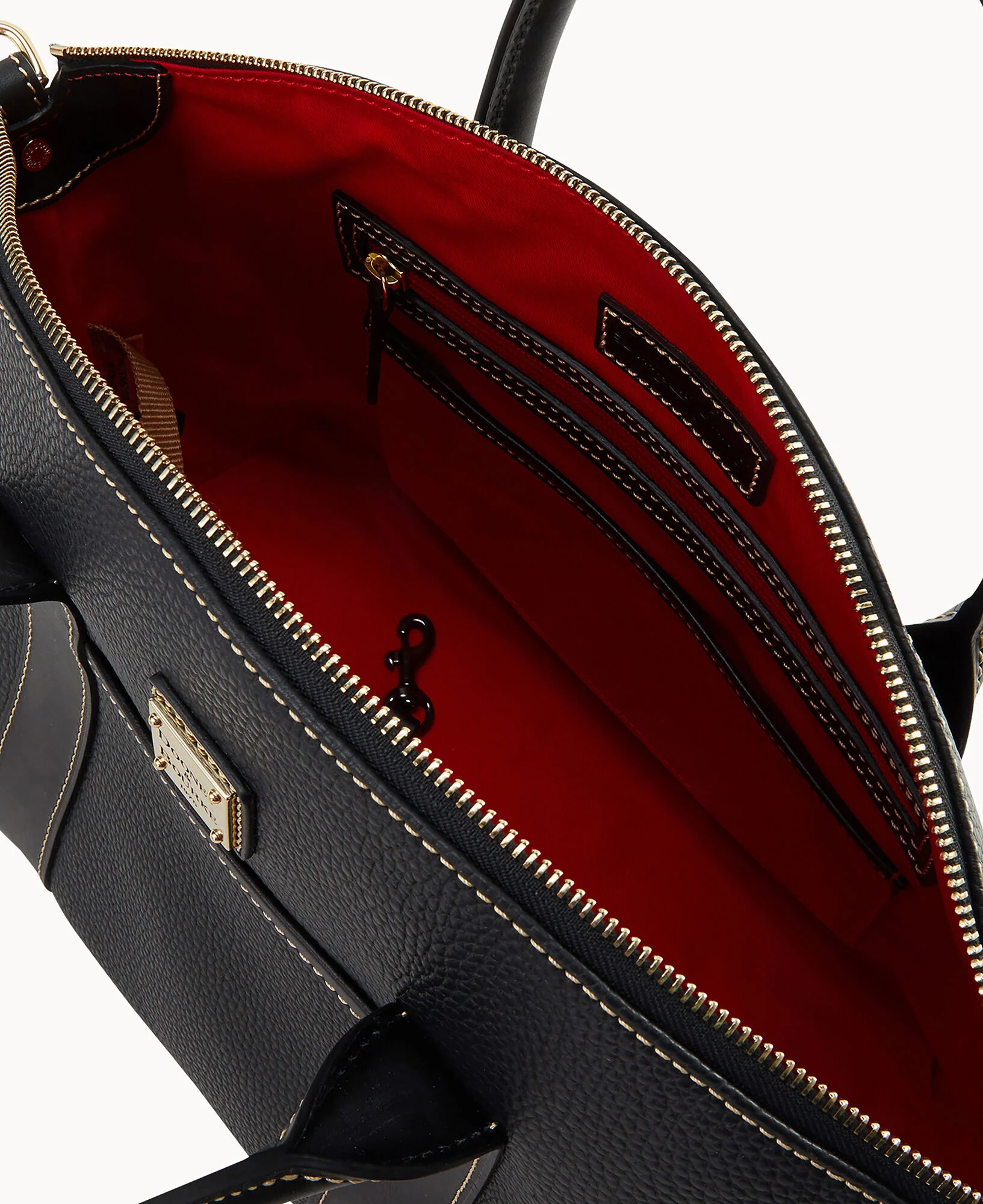 Pebble Grain Madeline Satchel - Image 27