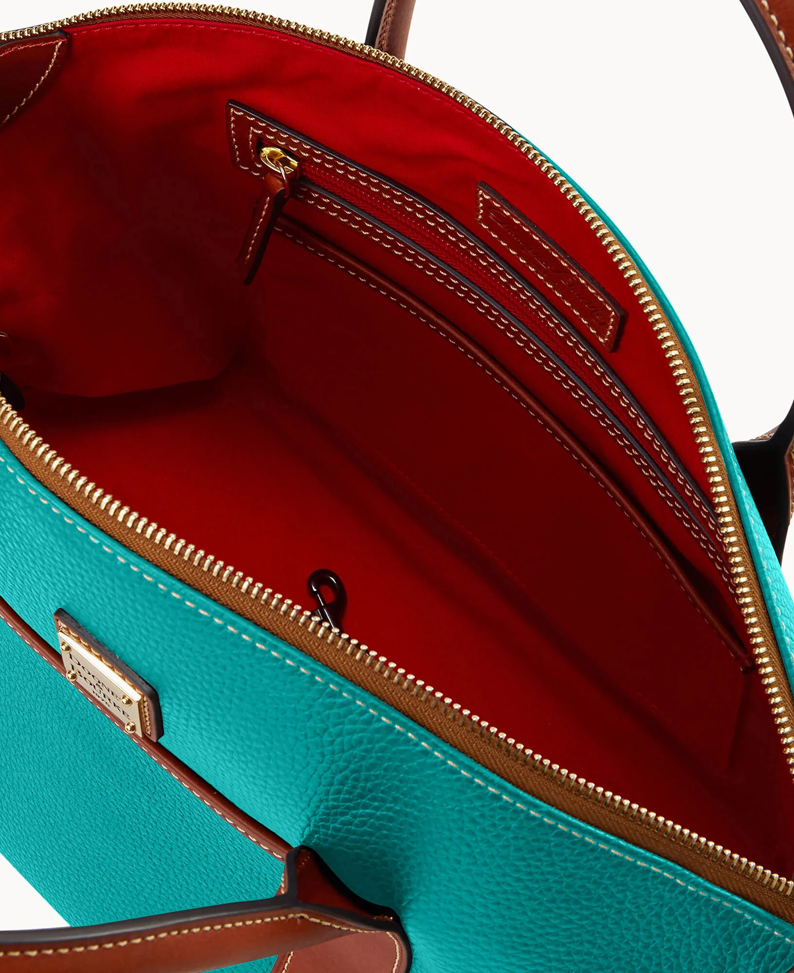 Pebble Grain Madeline Satchel - Image 32