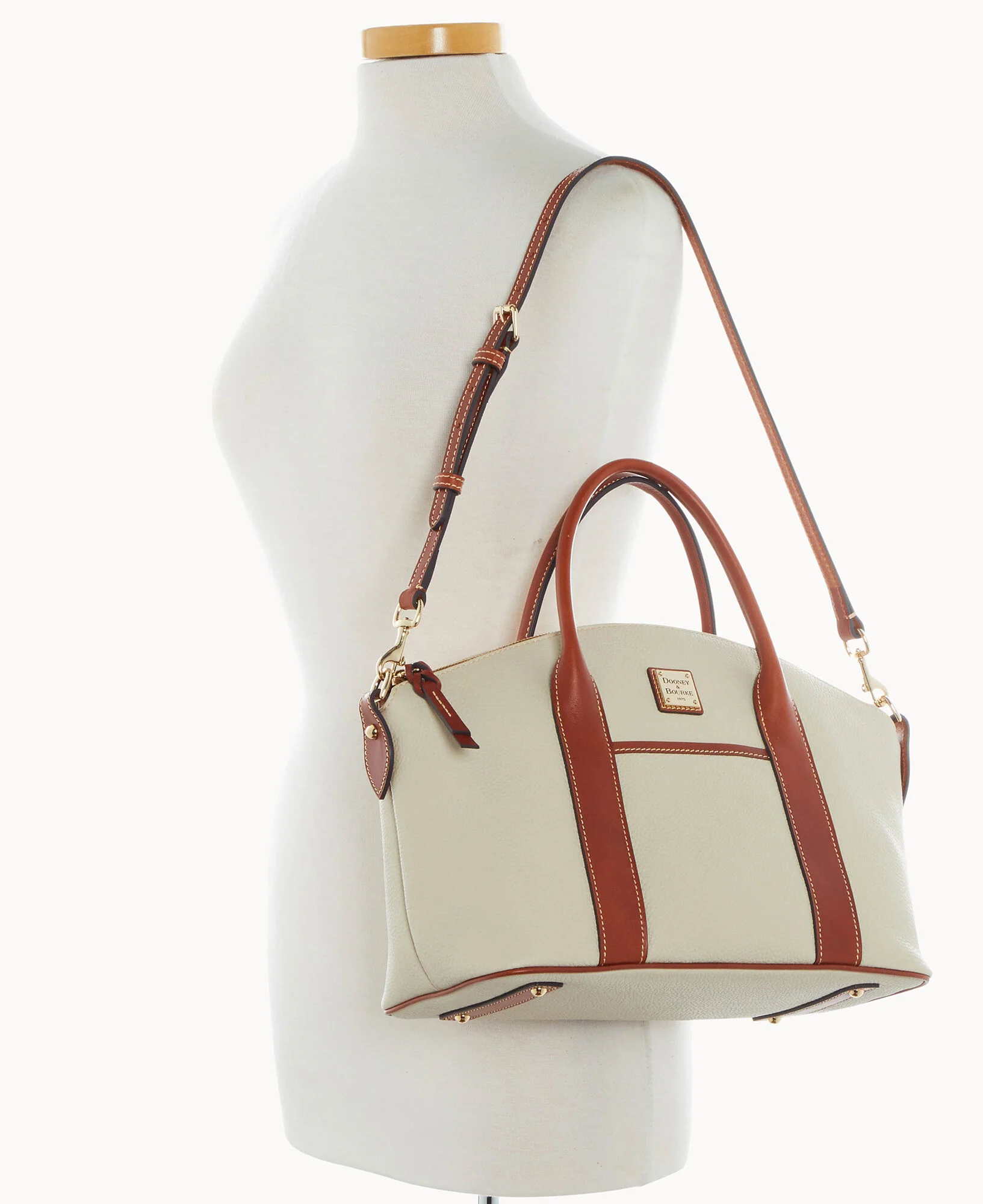 Pebble Grain Madeline Satchel - Image 44
