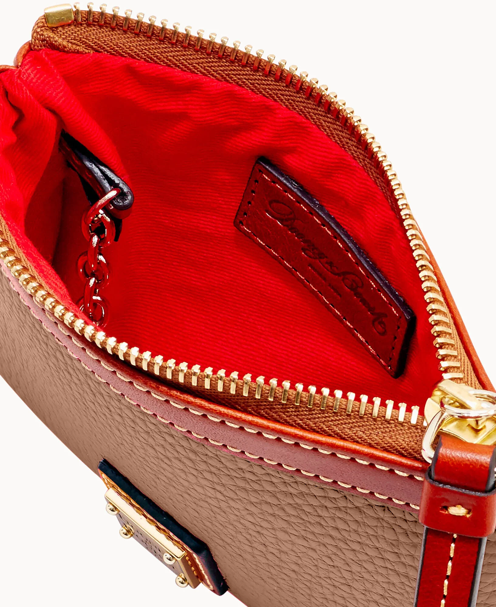 Pebble Grain Medium Wristlet - Image 41