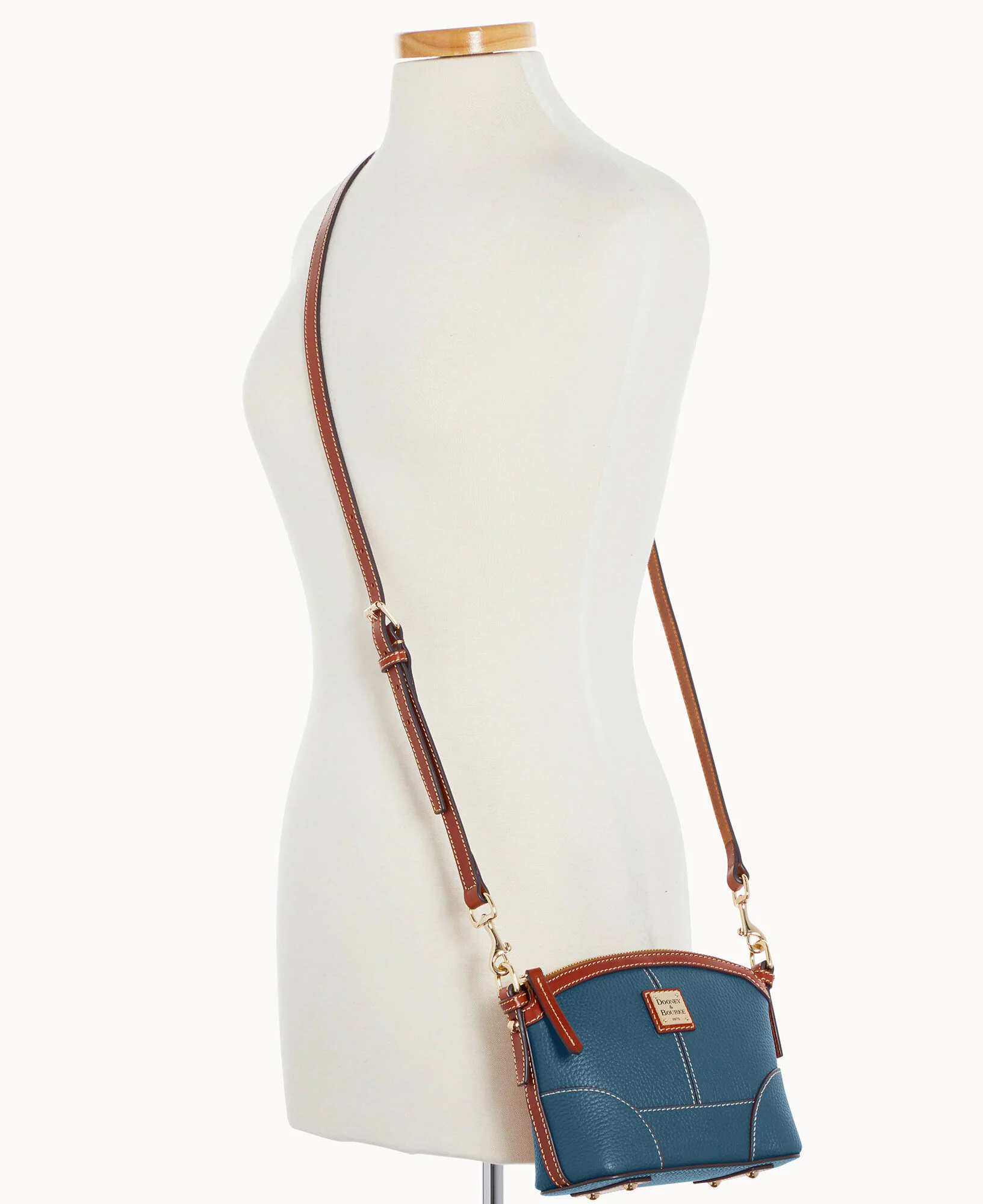 Pebble Grain Mini Domed Crossbody - Image 8