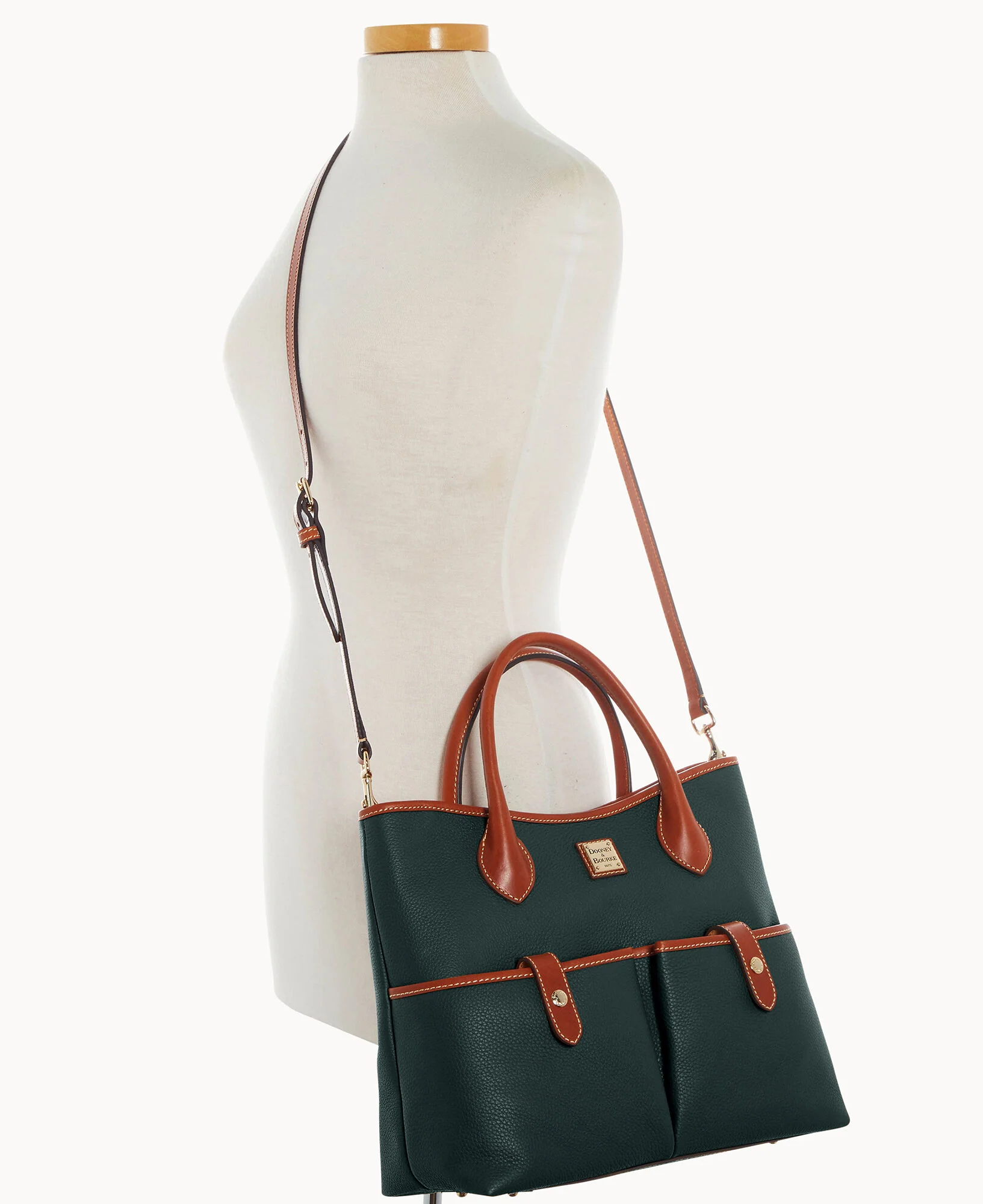 Pebble Grain Short Handle Tote - Image 32
