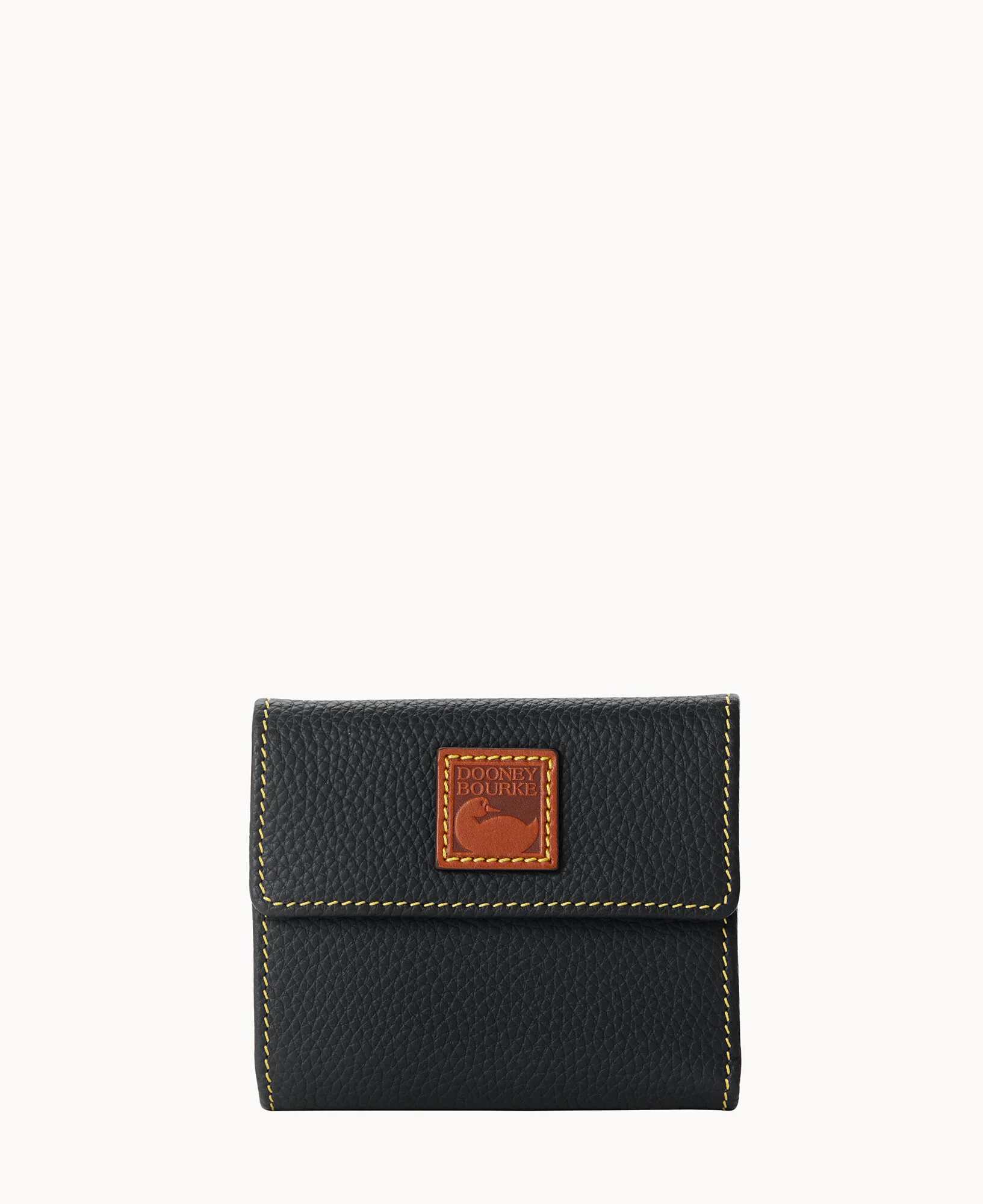 Pebble Grain Small Flap Wallet