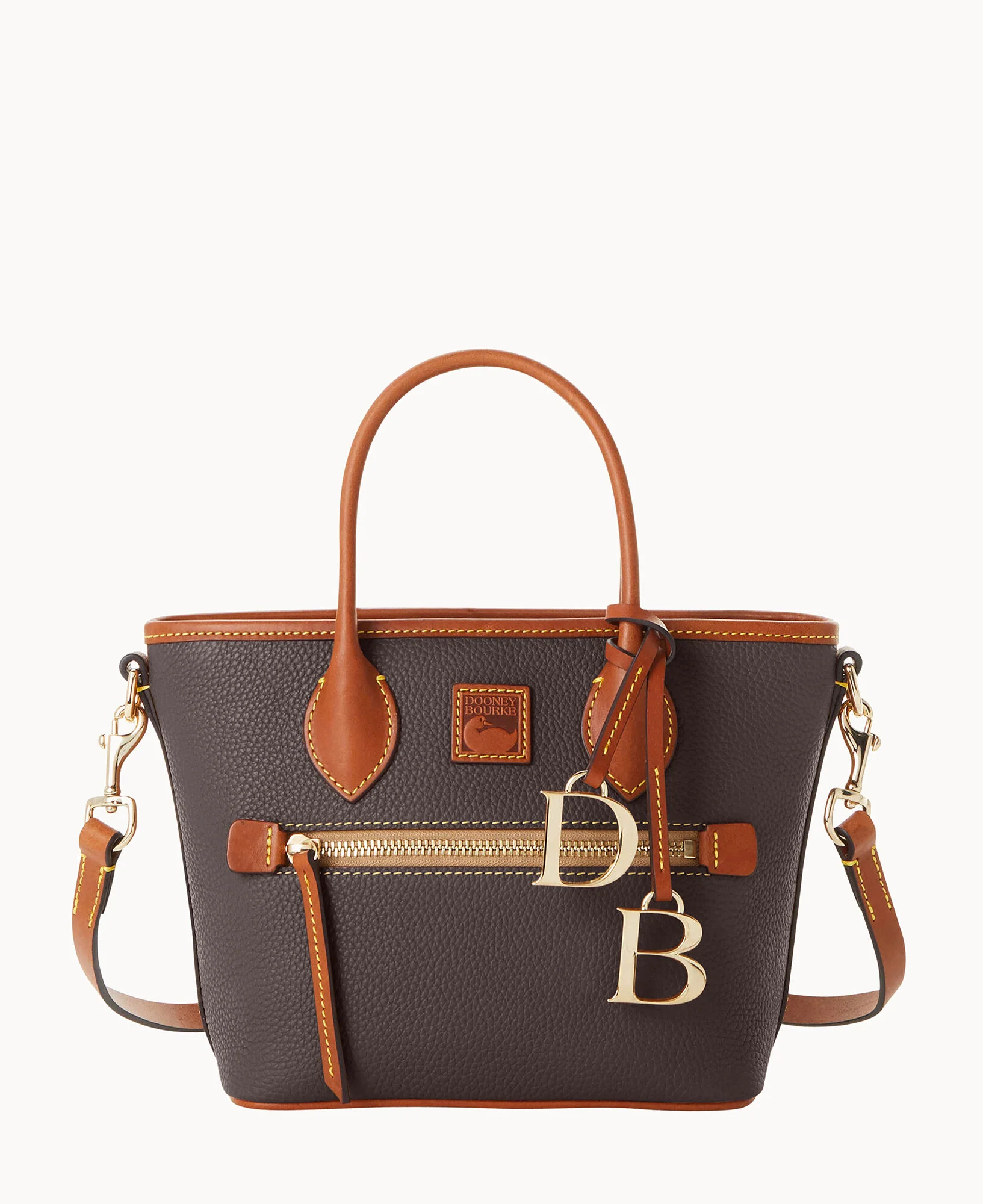 Pebble Grain Small Handle Tote