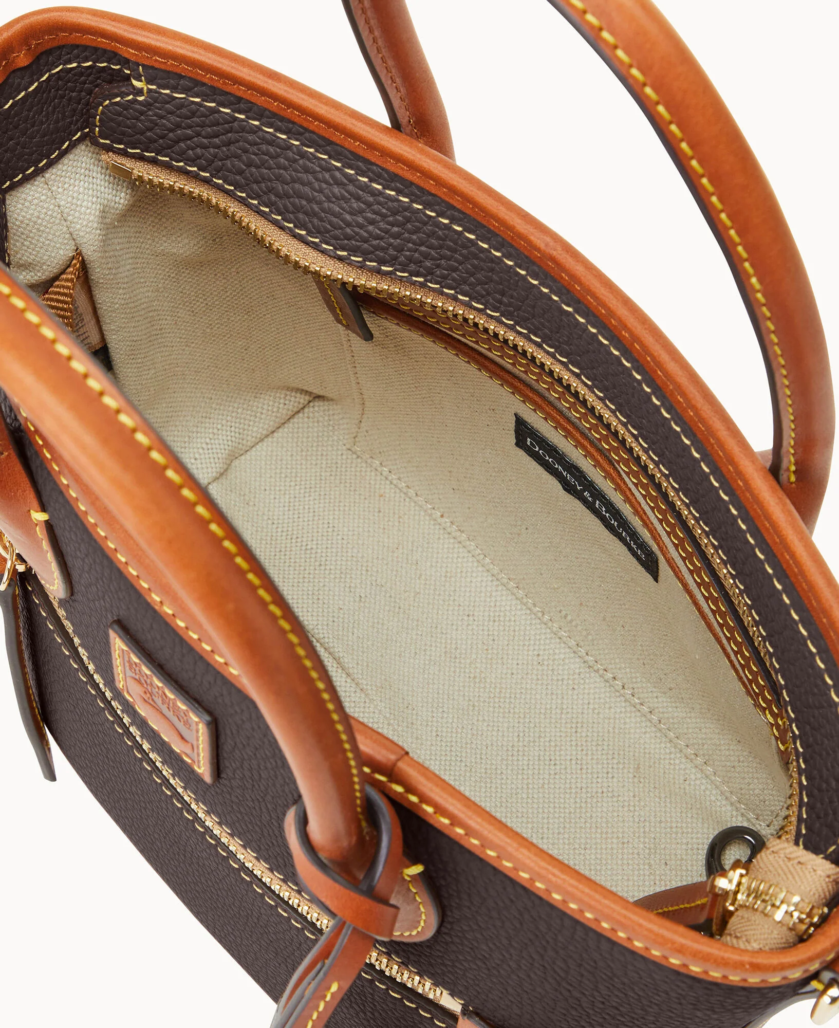Pebble Grain Small Handle Tote - Image 3