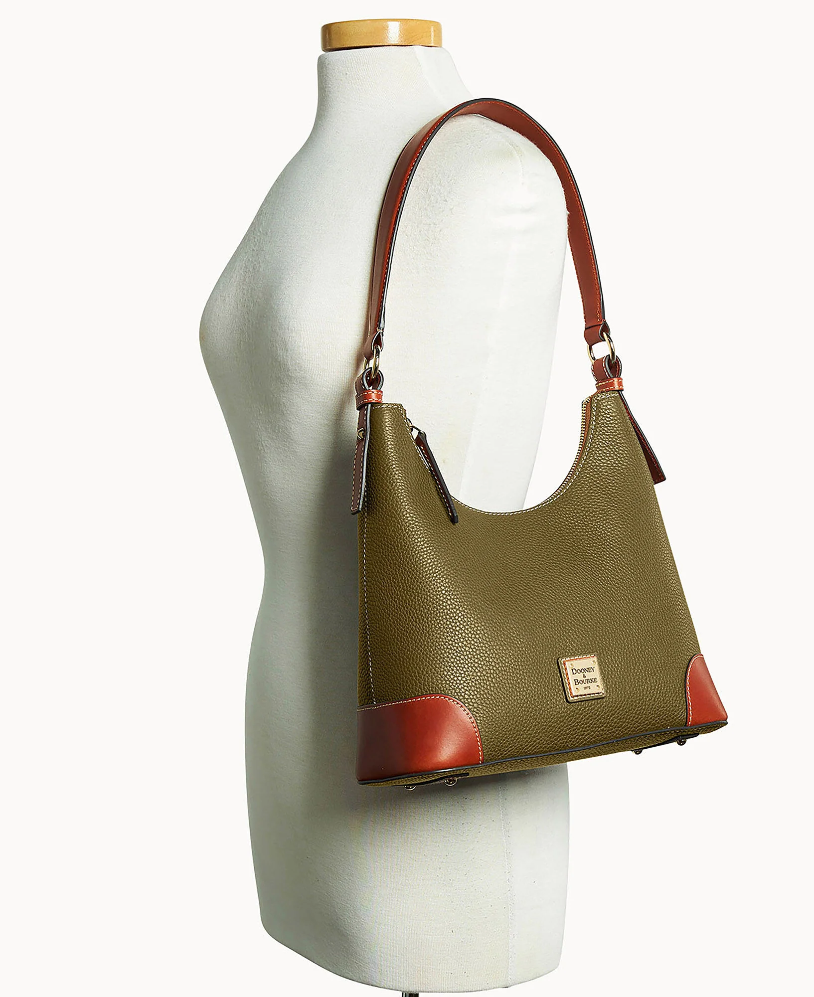 Pebble Grain Small Hobo - Image 60