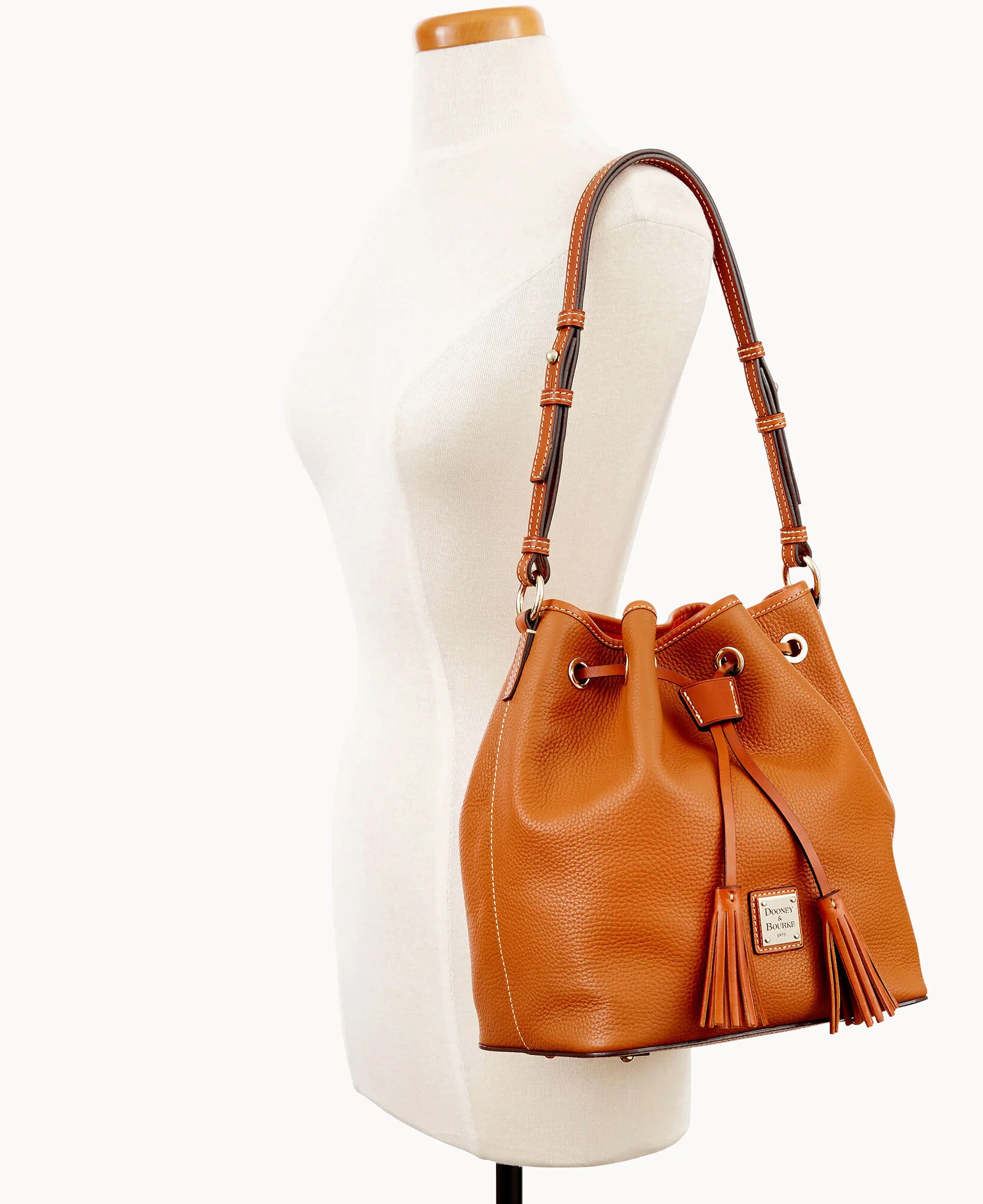 Pebble Grain Small Jessie Tote - Image 51