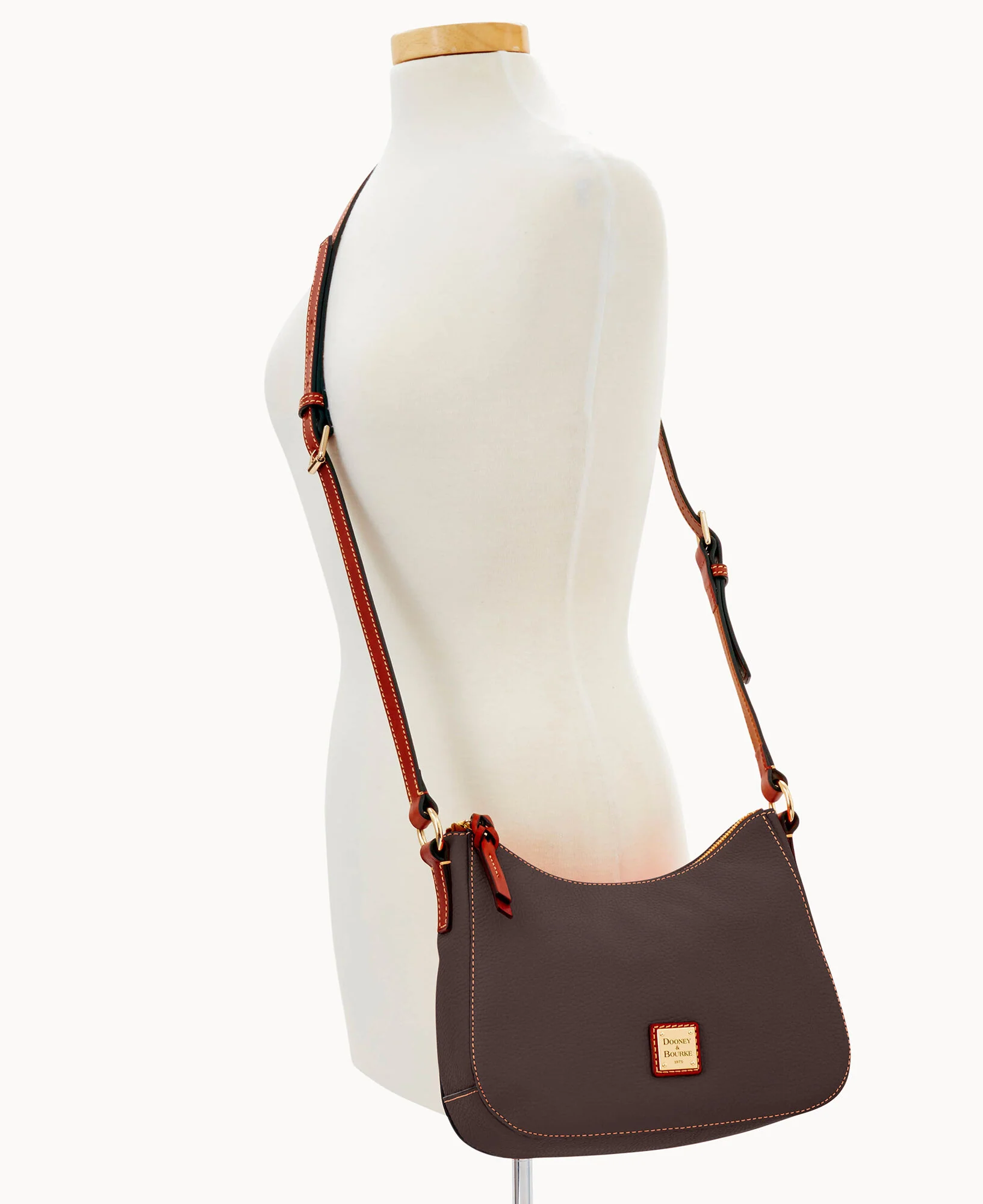 Pebble Grain Small Kiley Crossbody - Image 22