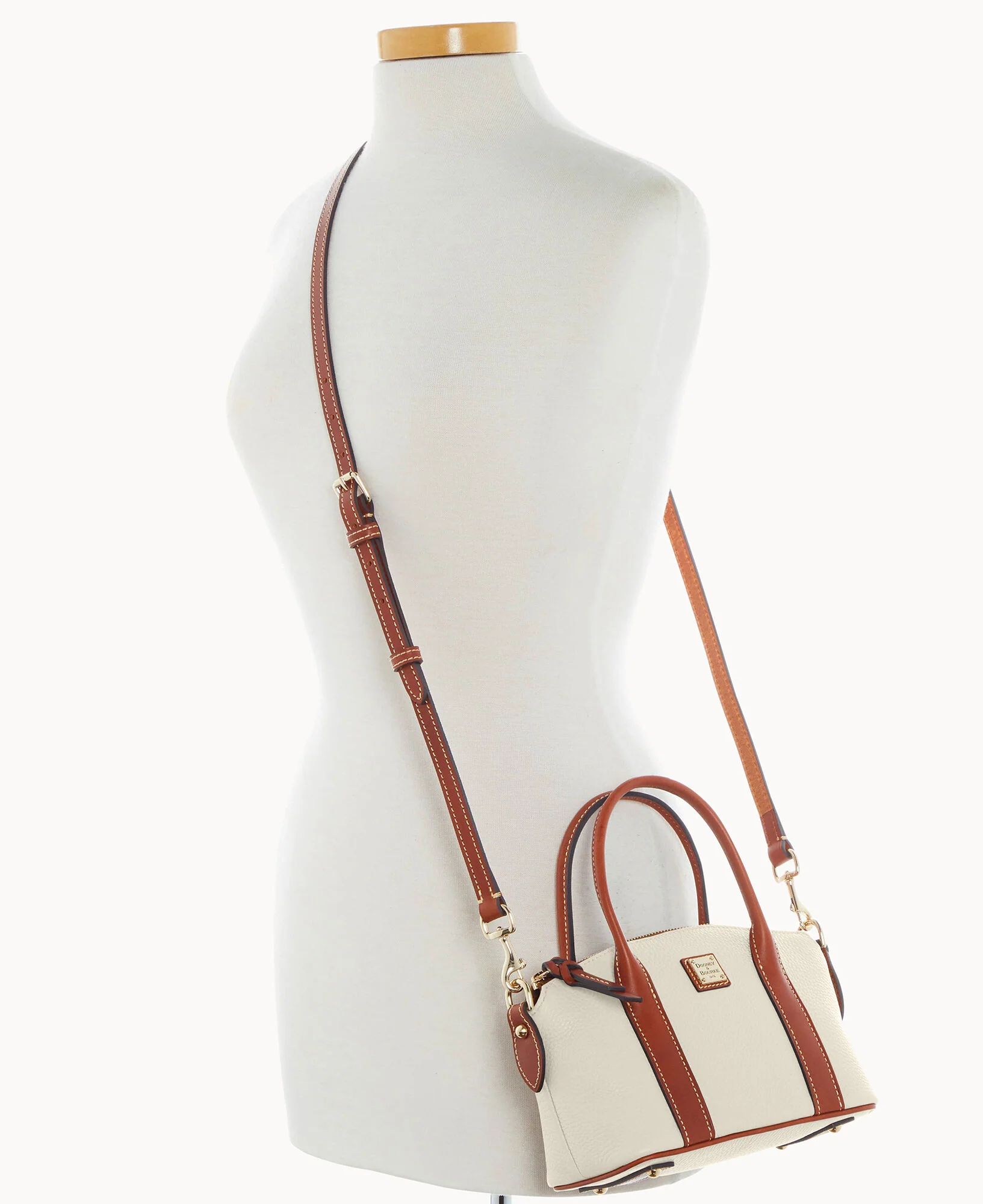 Pebble Grain Small Madeline Satchel - Image 32