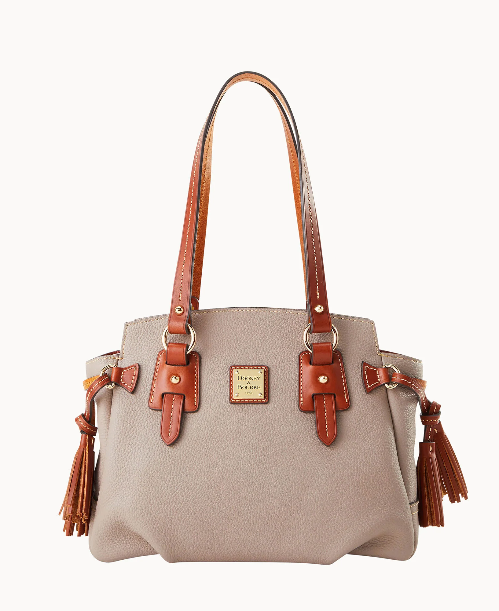 Pebble Grain Small Winged Shopper - Image 12