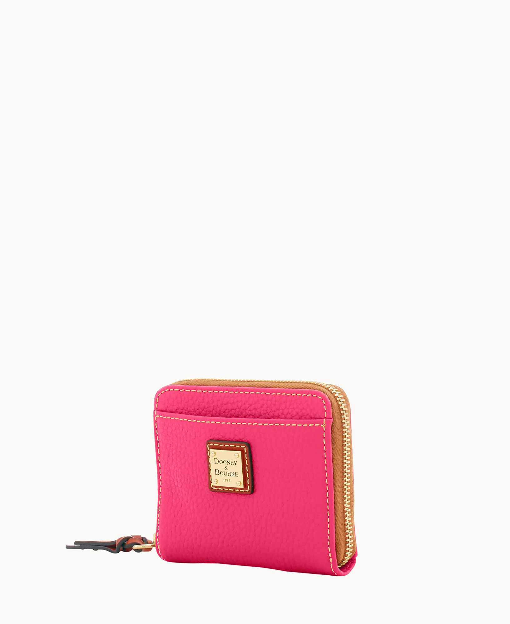 Pebble Grain Small Zip Around Wallet - Image 49