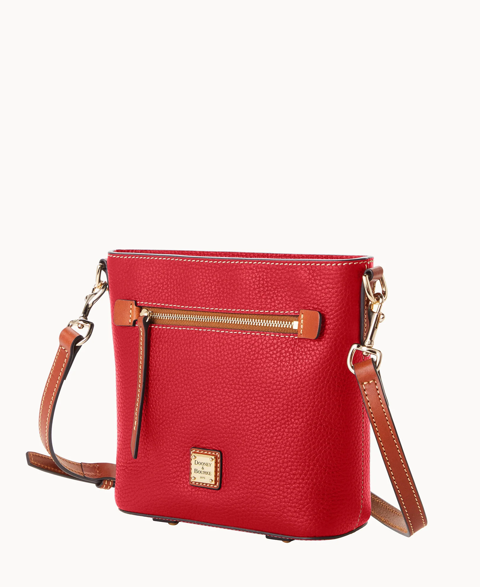 Pebble Grain Small Zip Crossbody - Image 46