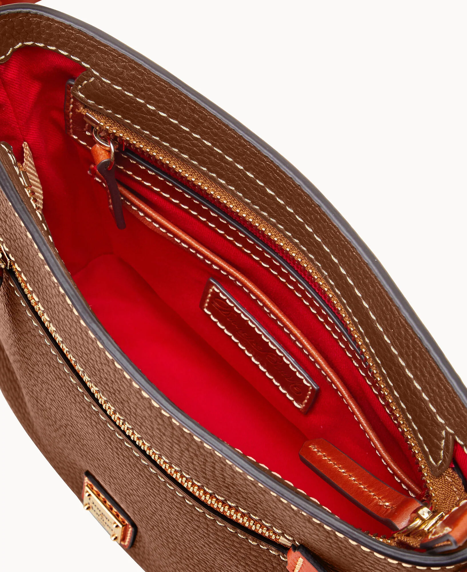 Pebble Grain Small Zip Crossbody - Image 58