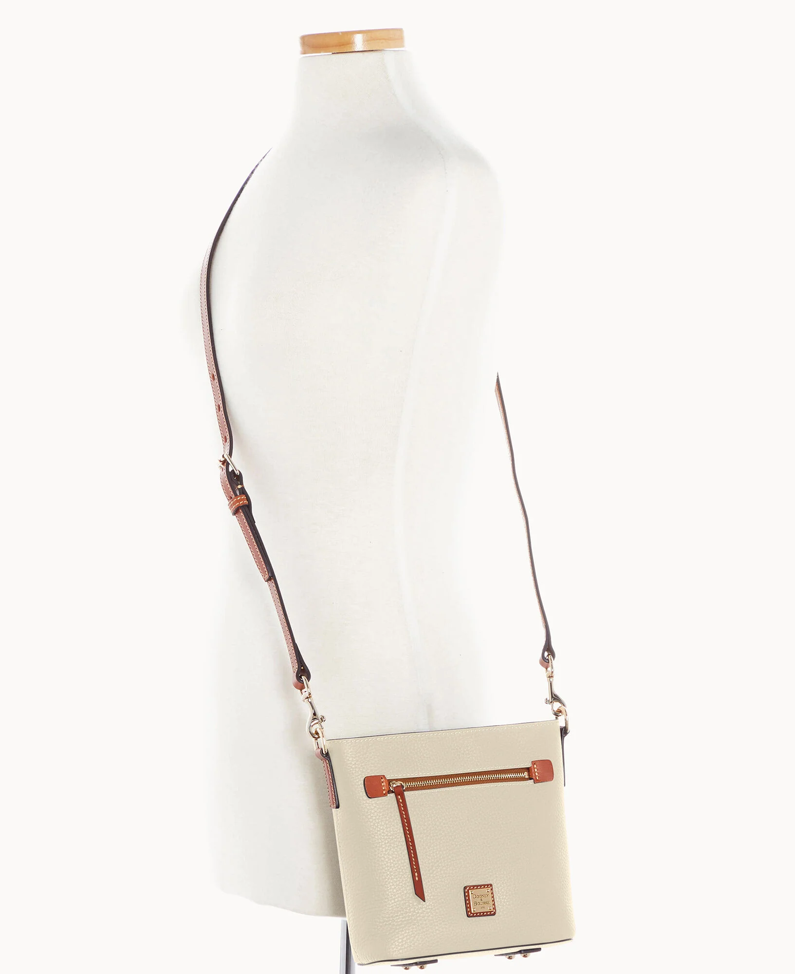 Pebble Grain Small Zip Crossbody - Image 63