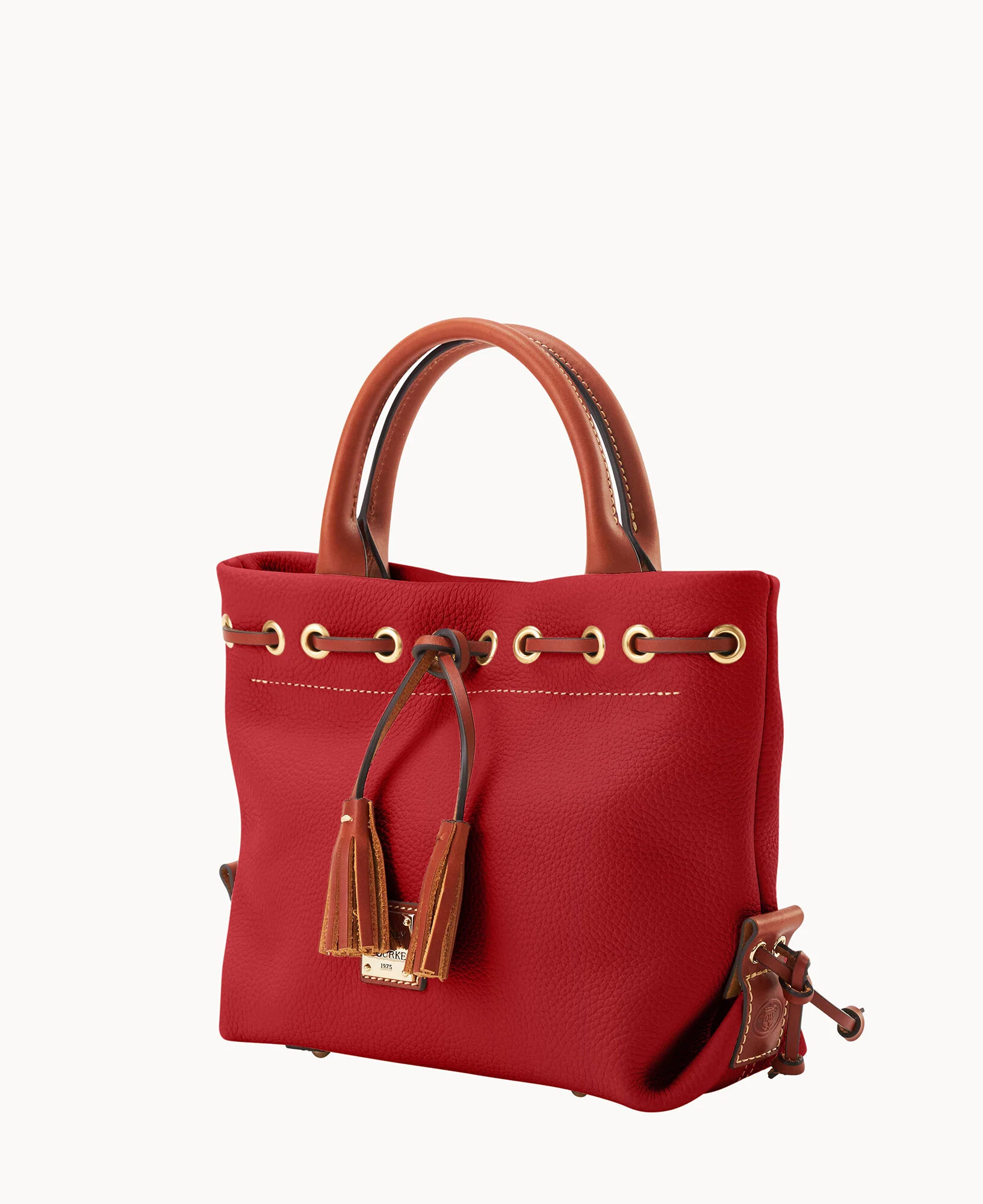 Pebble Grain Tassel Tote - Image 36