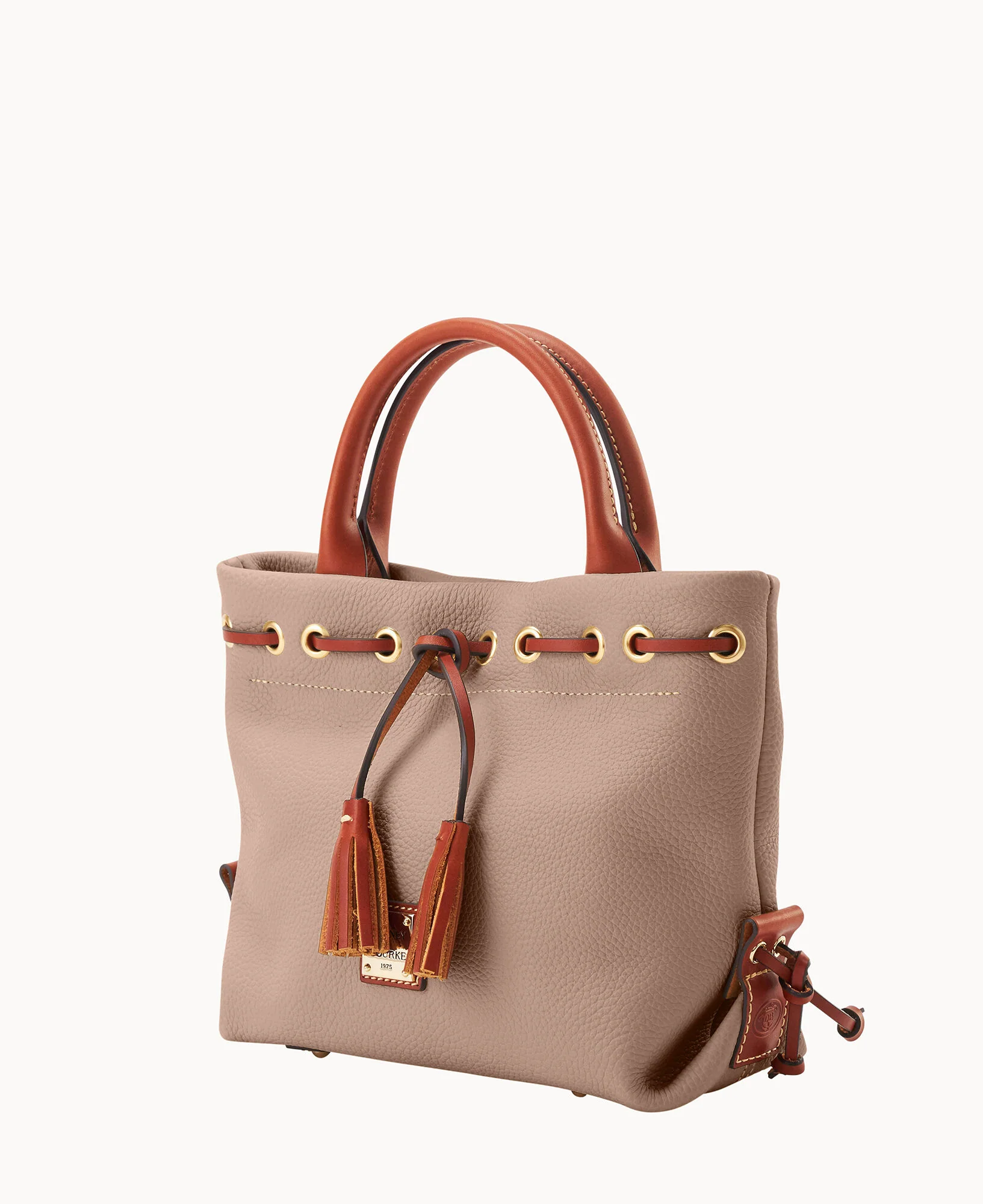 Pebble Grain Tassel Tote - Image 43