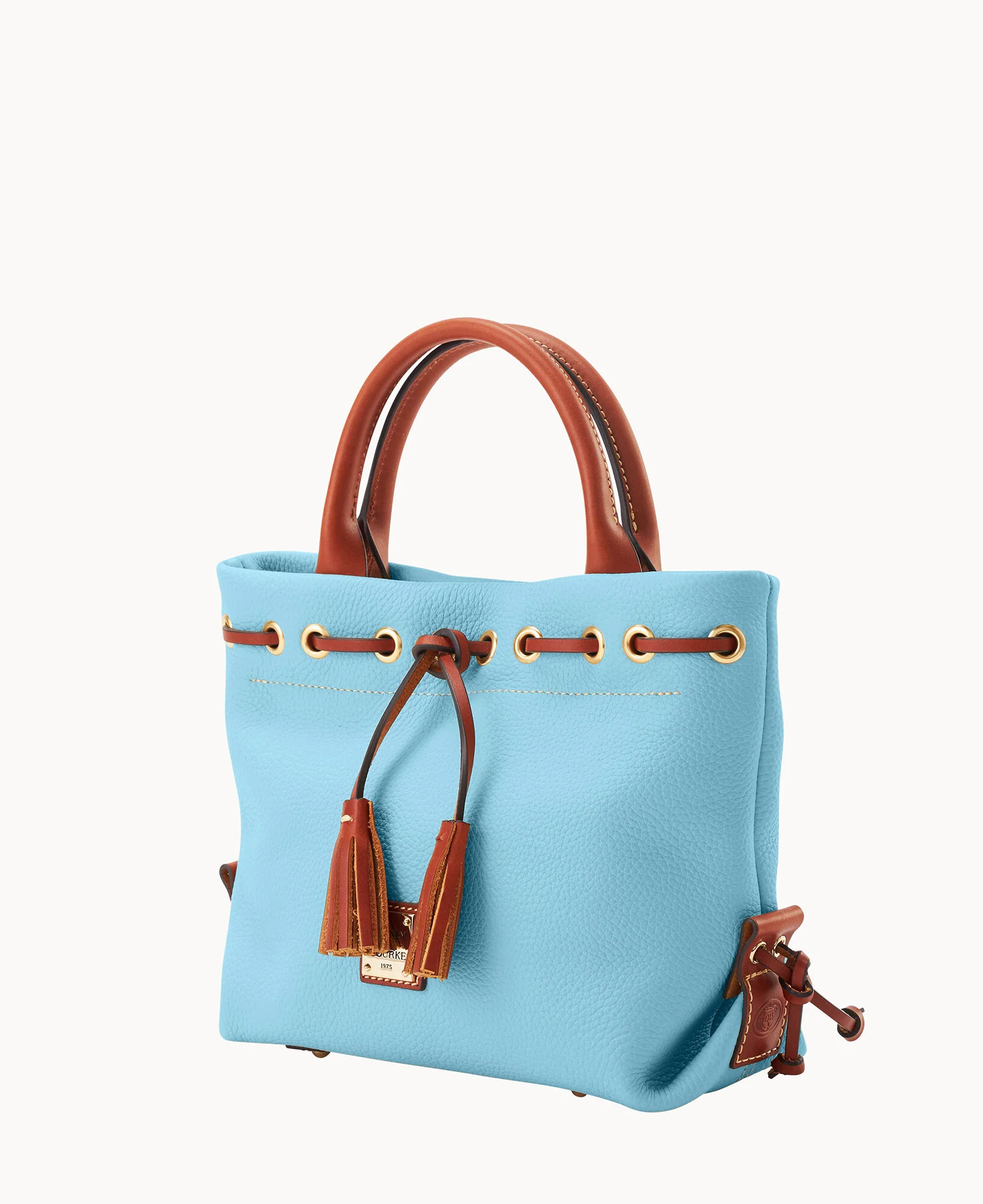 Pebble Grain Tassel Tote - Image 46
