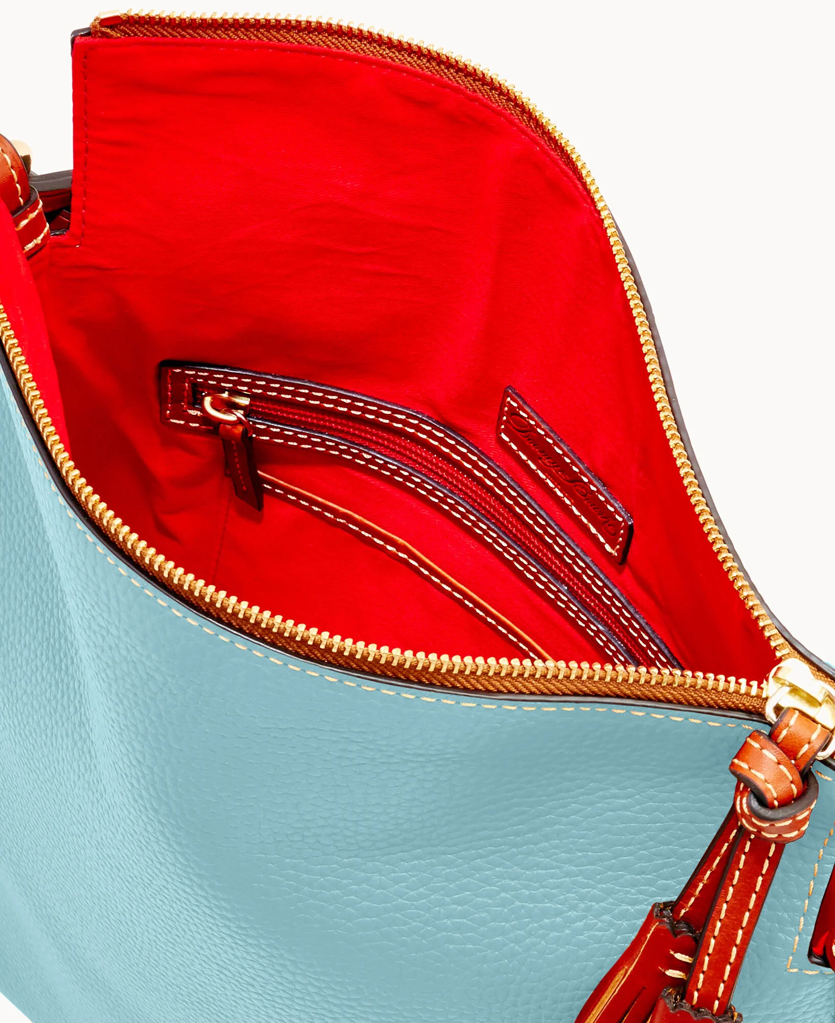 Pebble Grain Twist Strap Hobo - Image 34