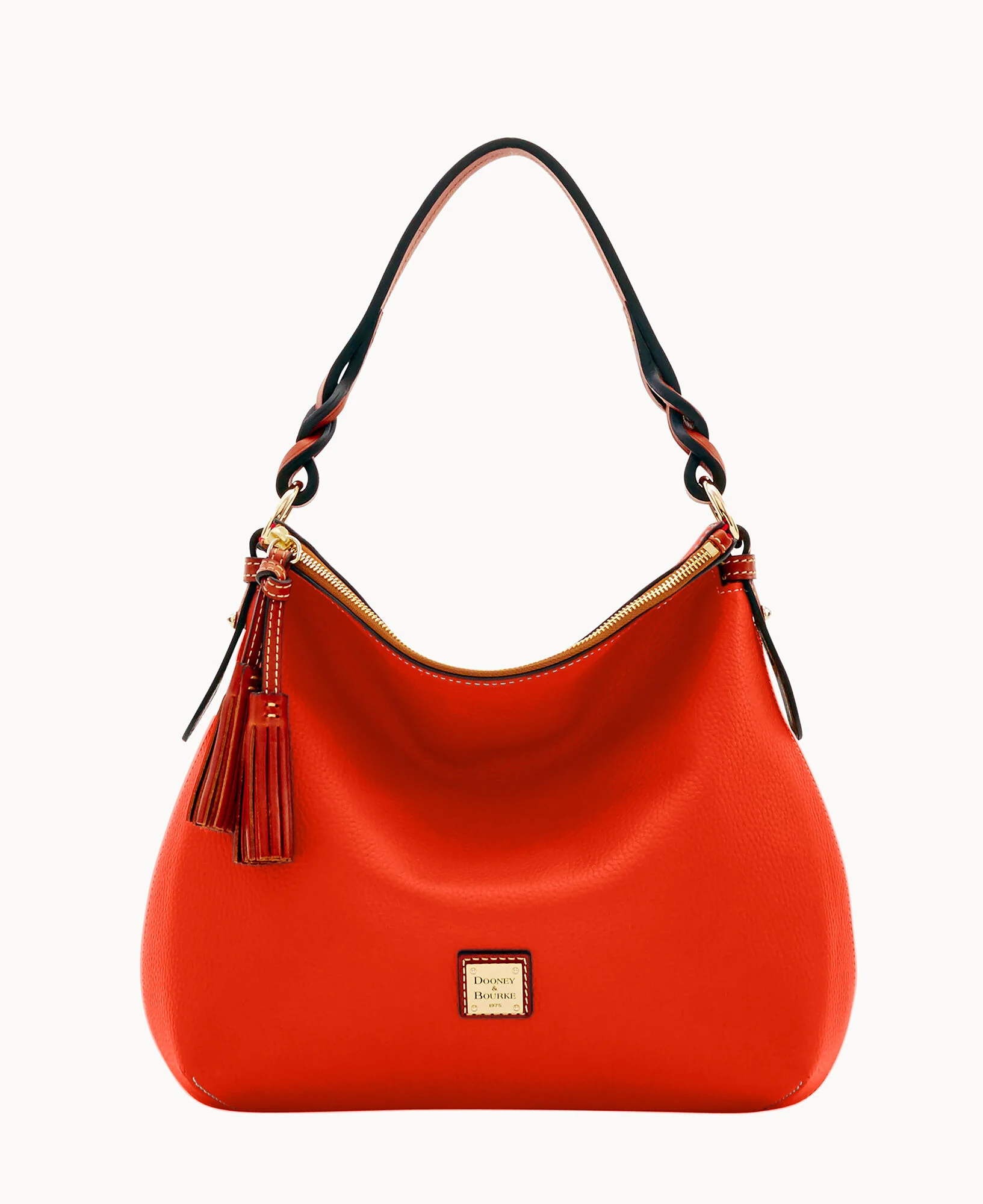 Pebble Grain Twist Strap Hobo - Image 41