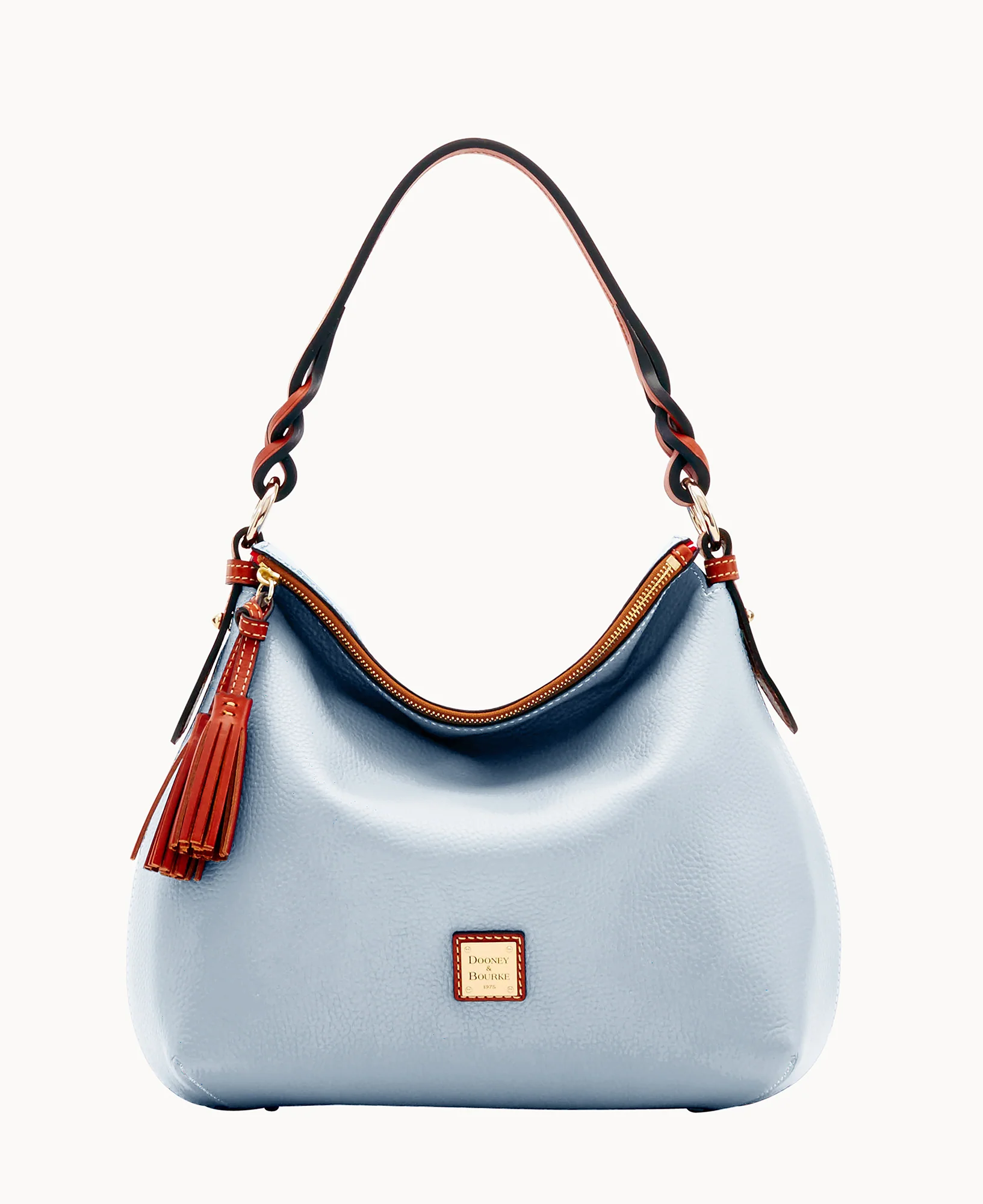 Pebble Grain Twist Strap Hobo - Image 65