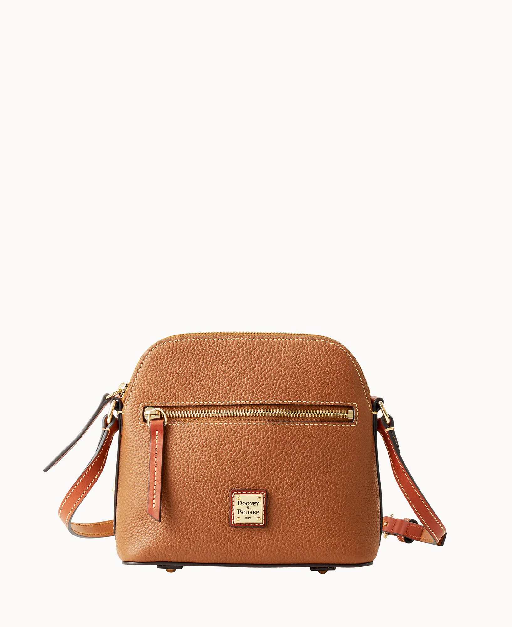 Pebble Grain Zip Domed Crossbody - Image 17