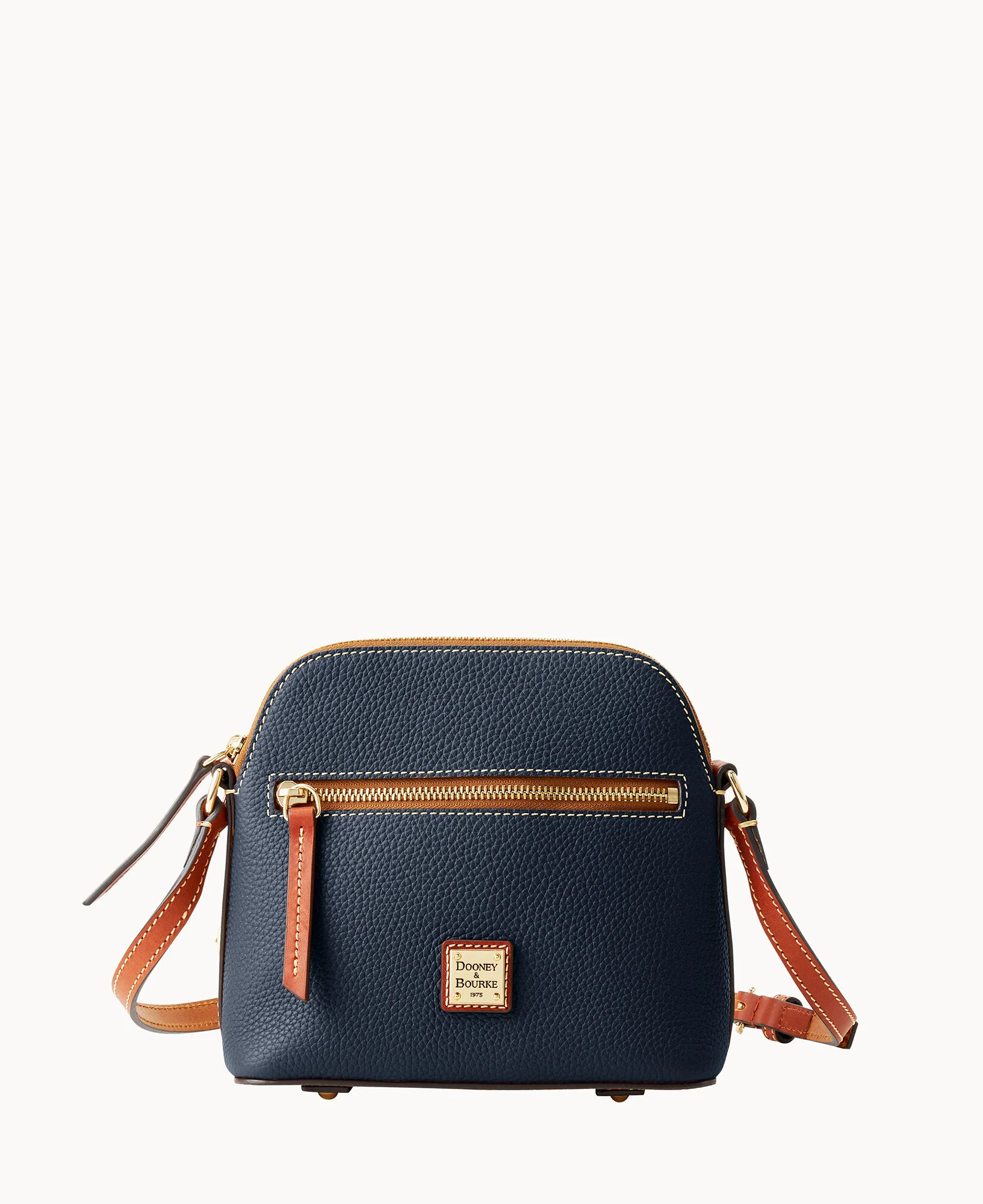Pebble Grain Zip Domed Crossbody - Image 25