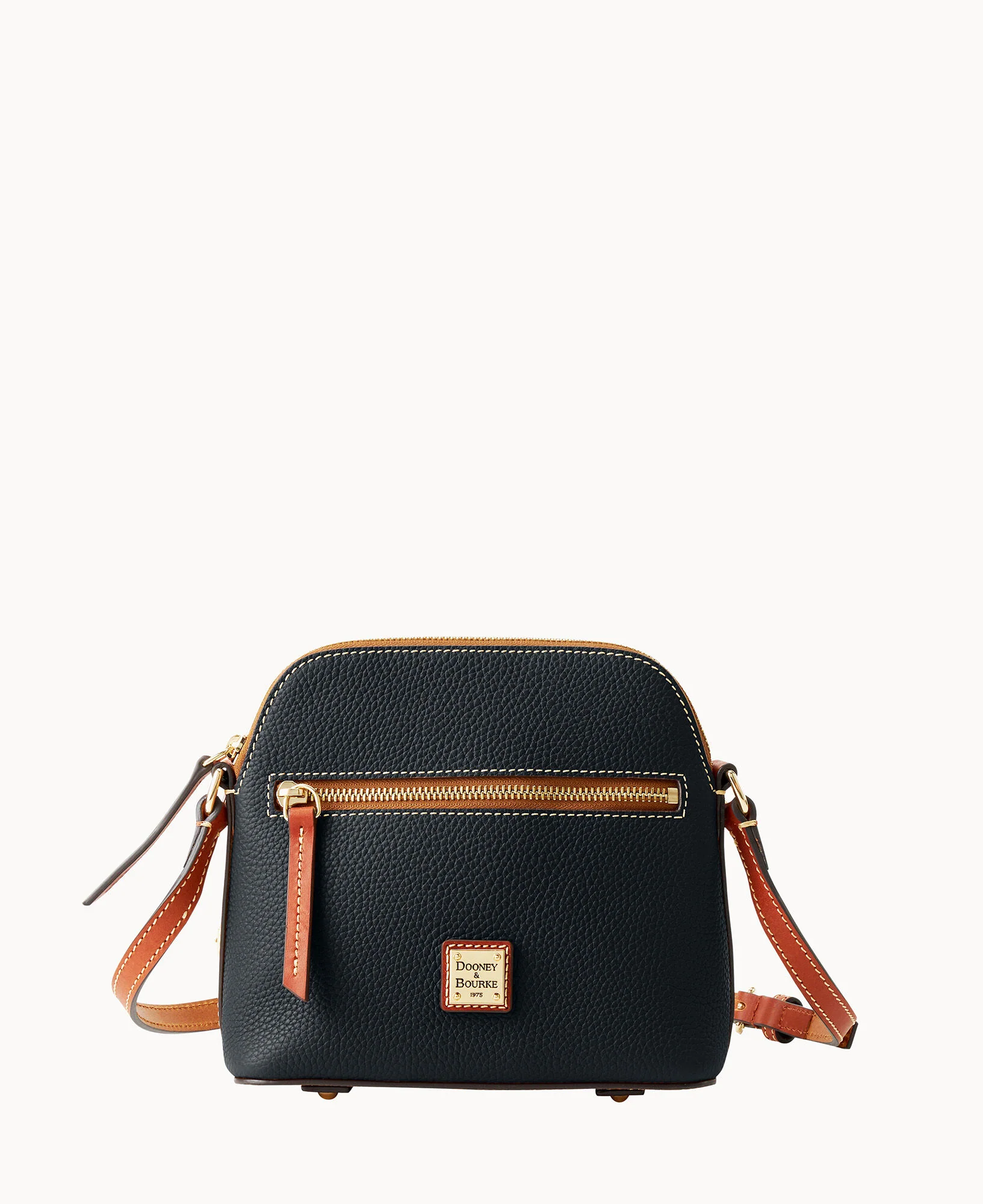 Pebble Grain Zip Domed Crossbody - Image 5