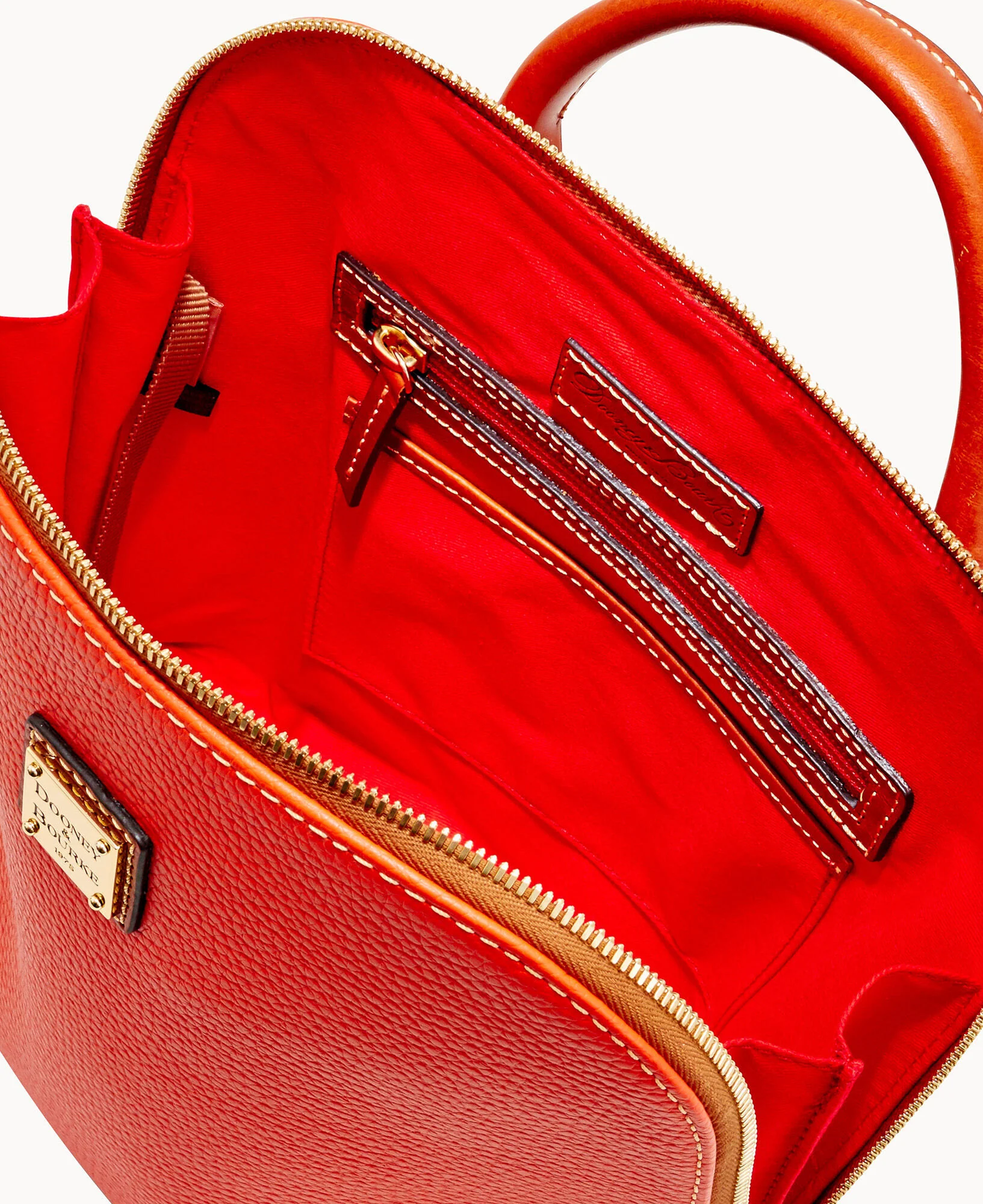 Pebble Grain Zip Pod Backpack - Image 63