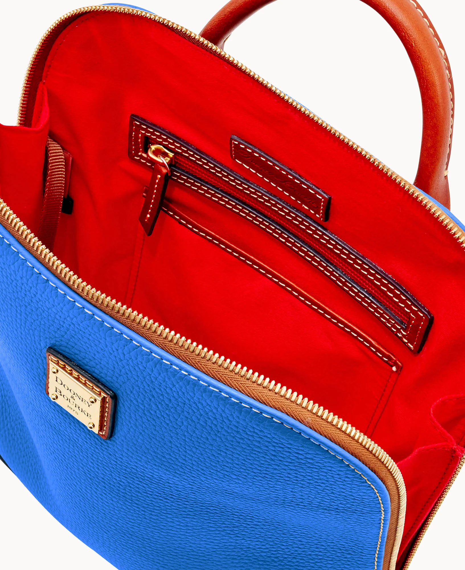 Pebble Grain Zip Pod Backpack - Image 67
